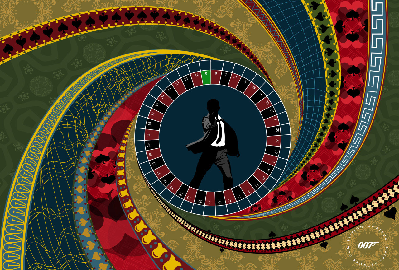 2021 James Bond Poster Based On The Film, Casino Royal (2006)