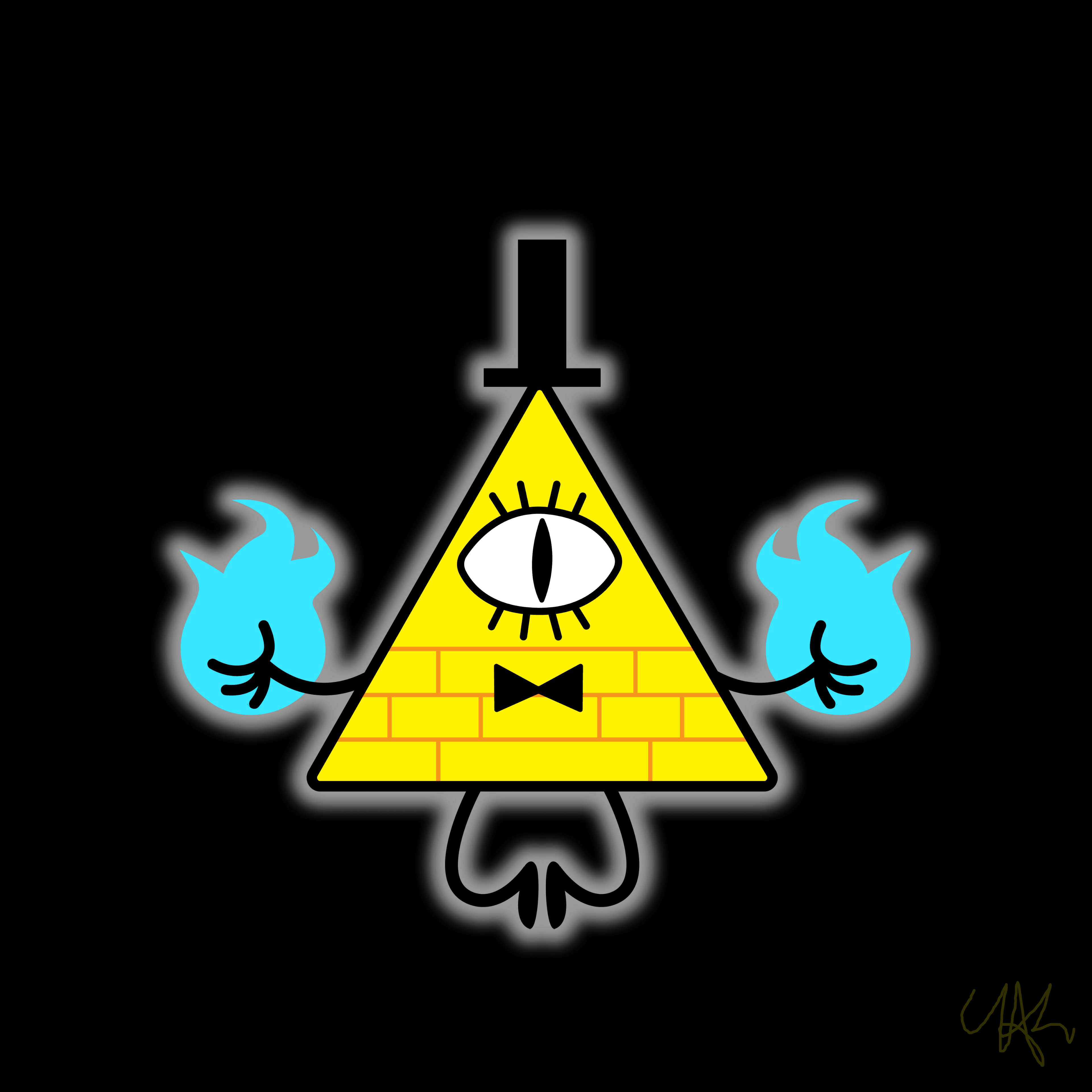 Bill Cipher from the television program Gravity Falls (2012)