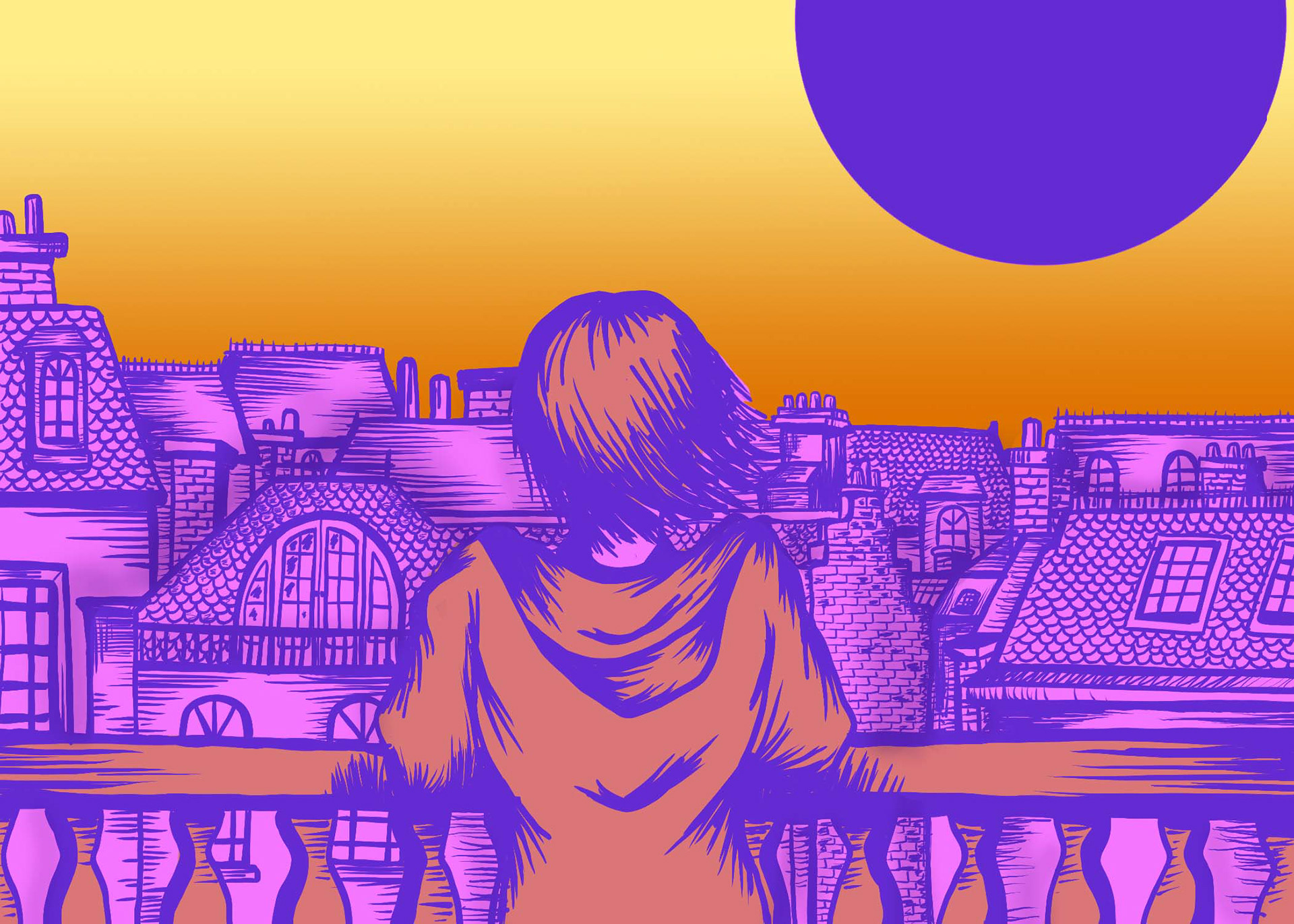 2021 Rooftops Digital Sketch