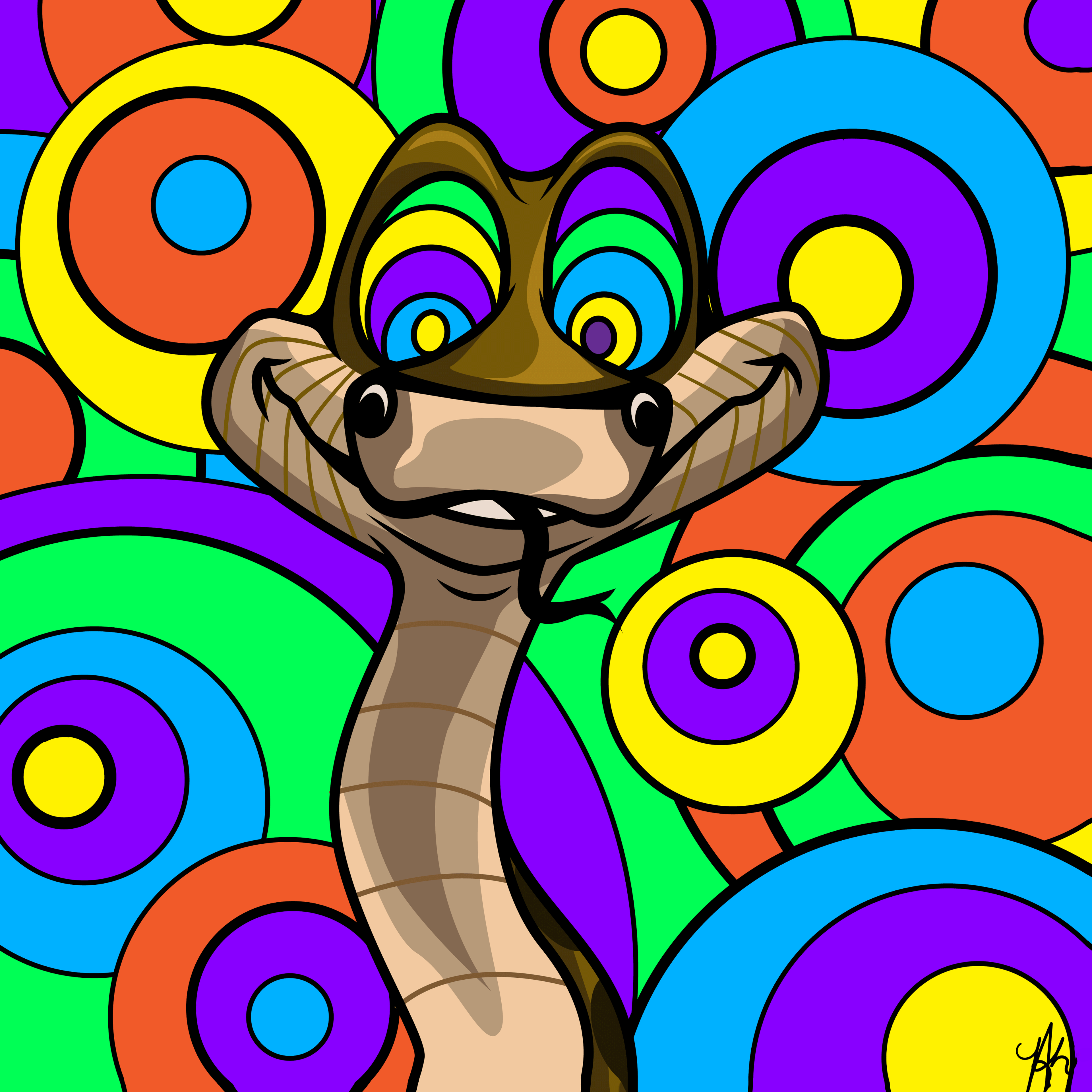 Kaa from The Jungle Book (1967)