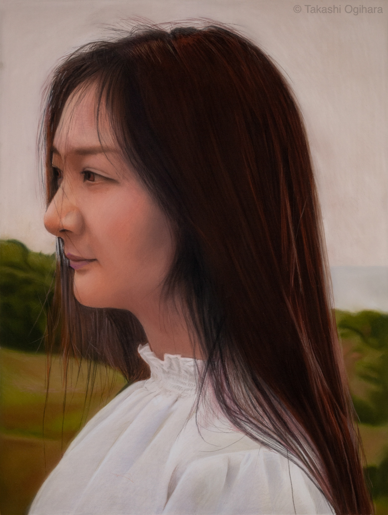 Hokota Hill : 22 October 2024 Pastelmat 650mm✕488mm