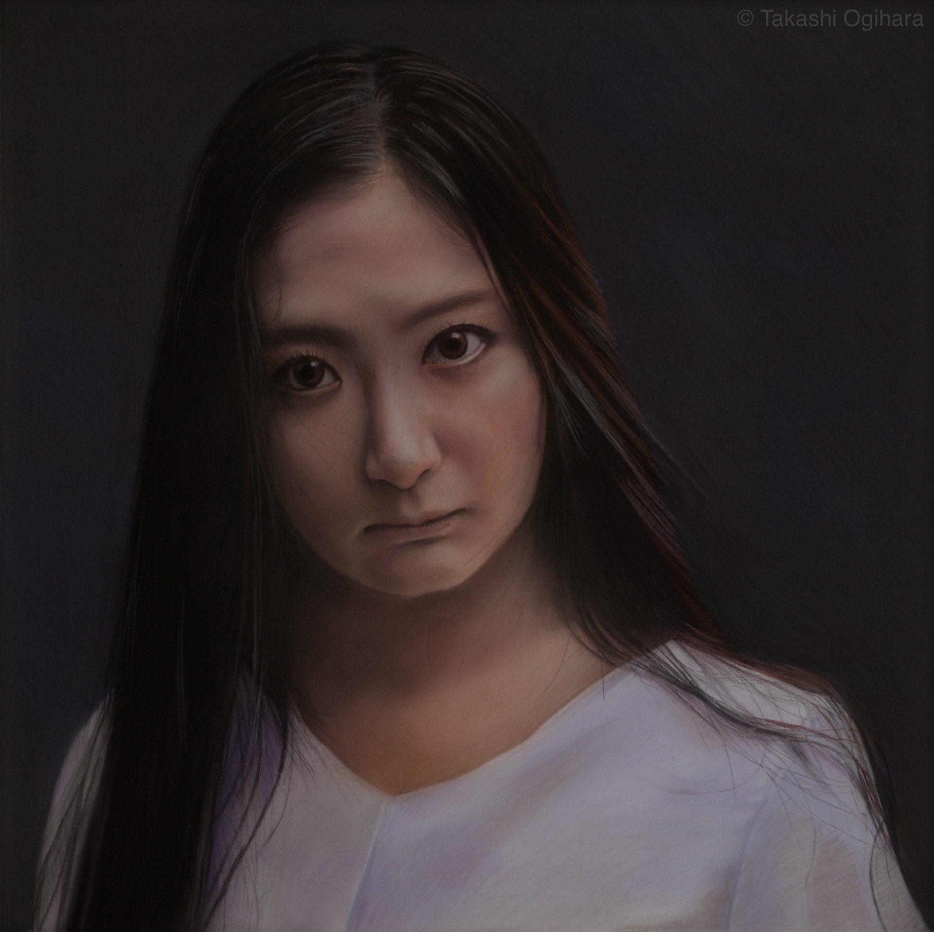 Today 19/my square daughter2: 29 July 2024 Pastelmat 488mm✕488mm