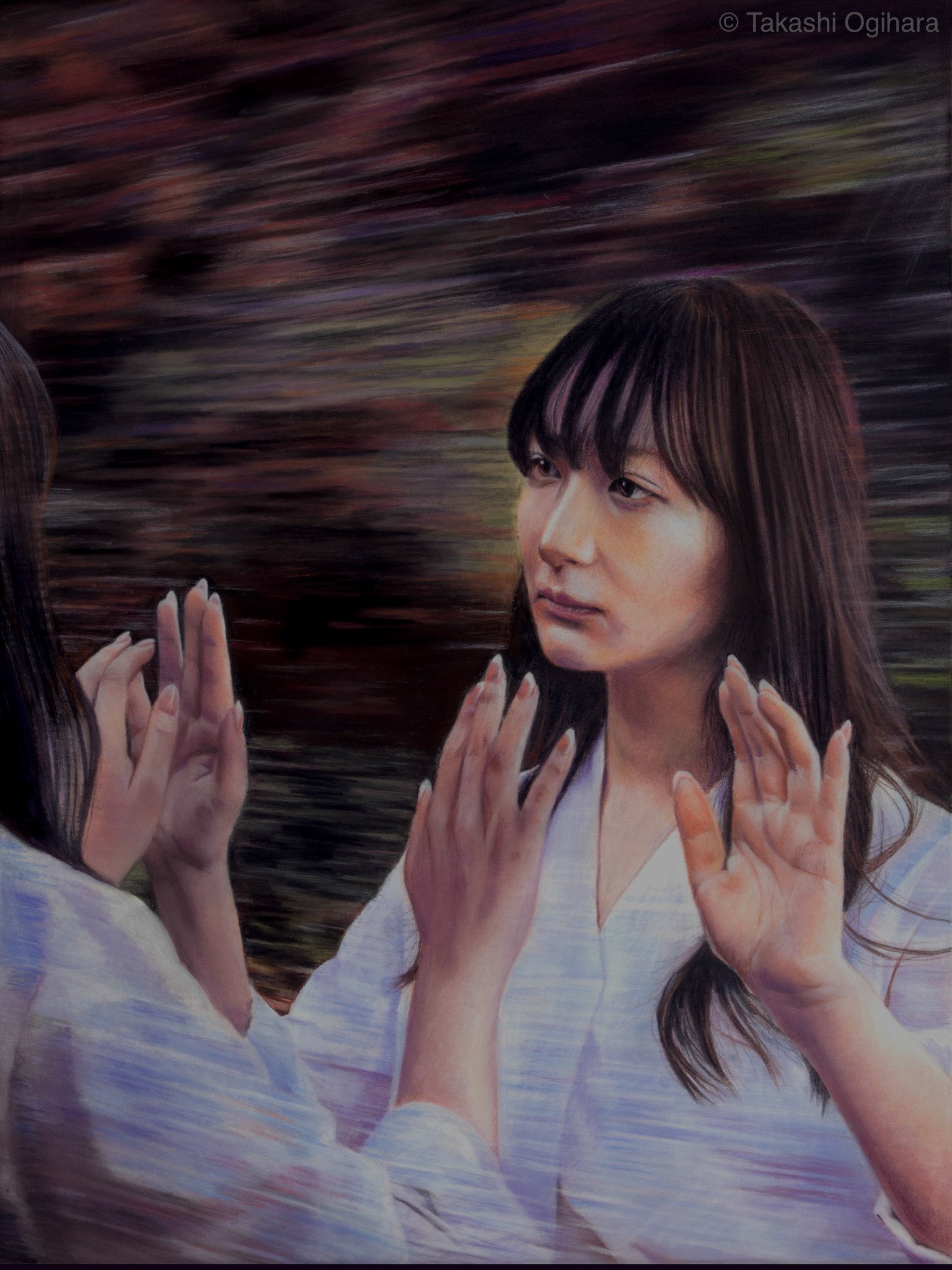 Today 36: MIrrors 1 / 8 March 2026 Pastelmat 650mm✕488mm