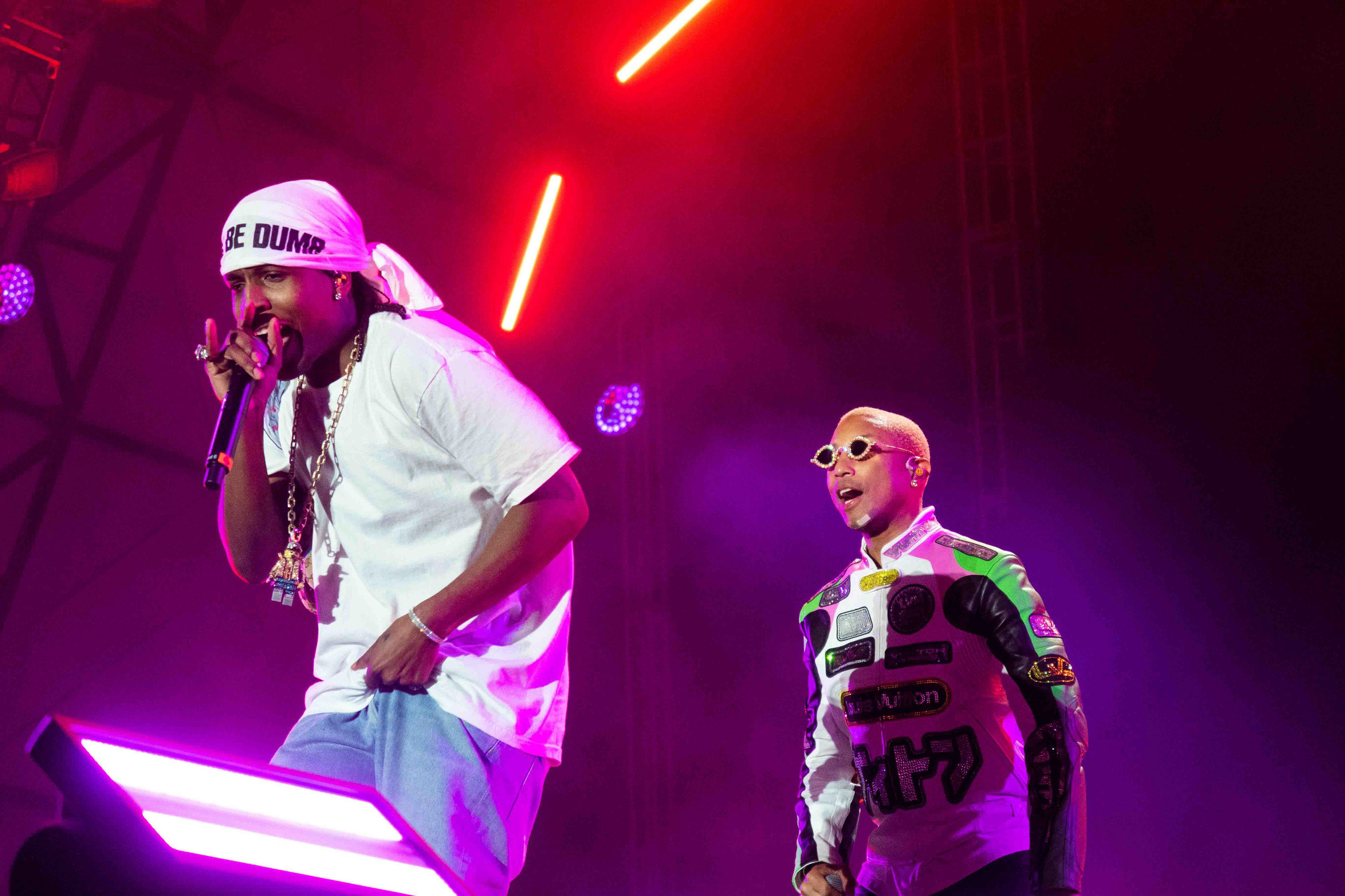 + Pharrell williams A$ap rocky