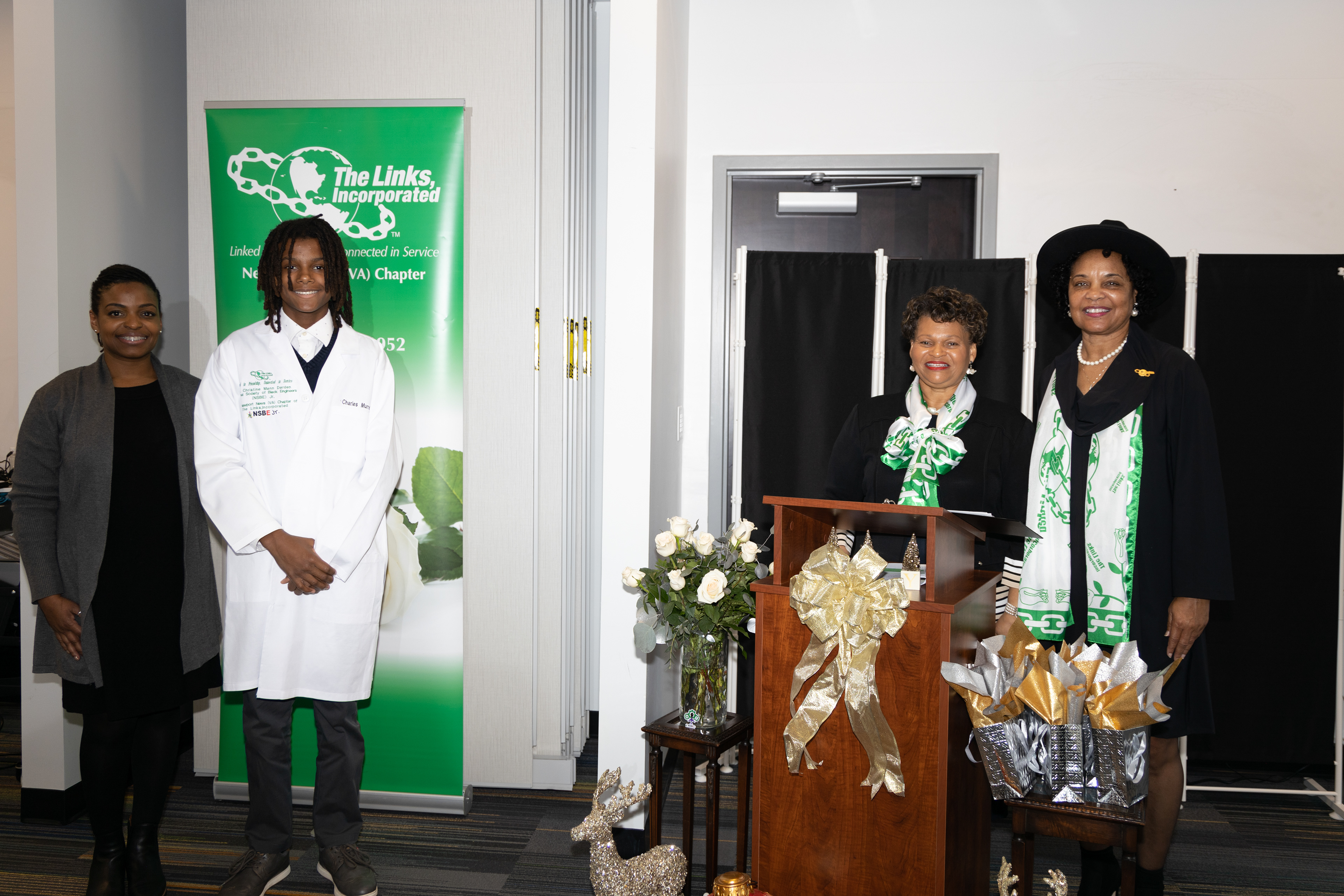 National Society of Black Engineers Jr. White Coat Ceremony