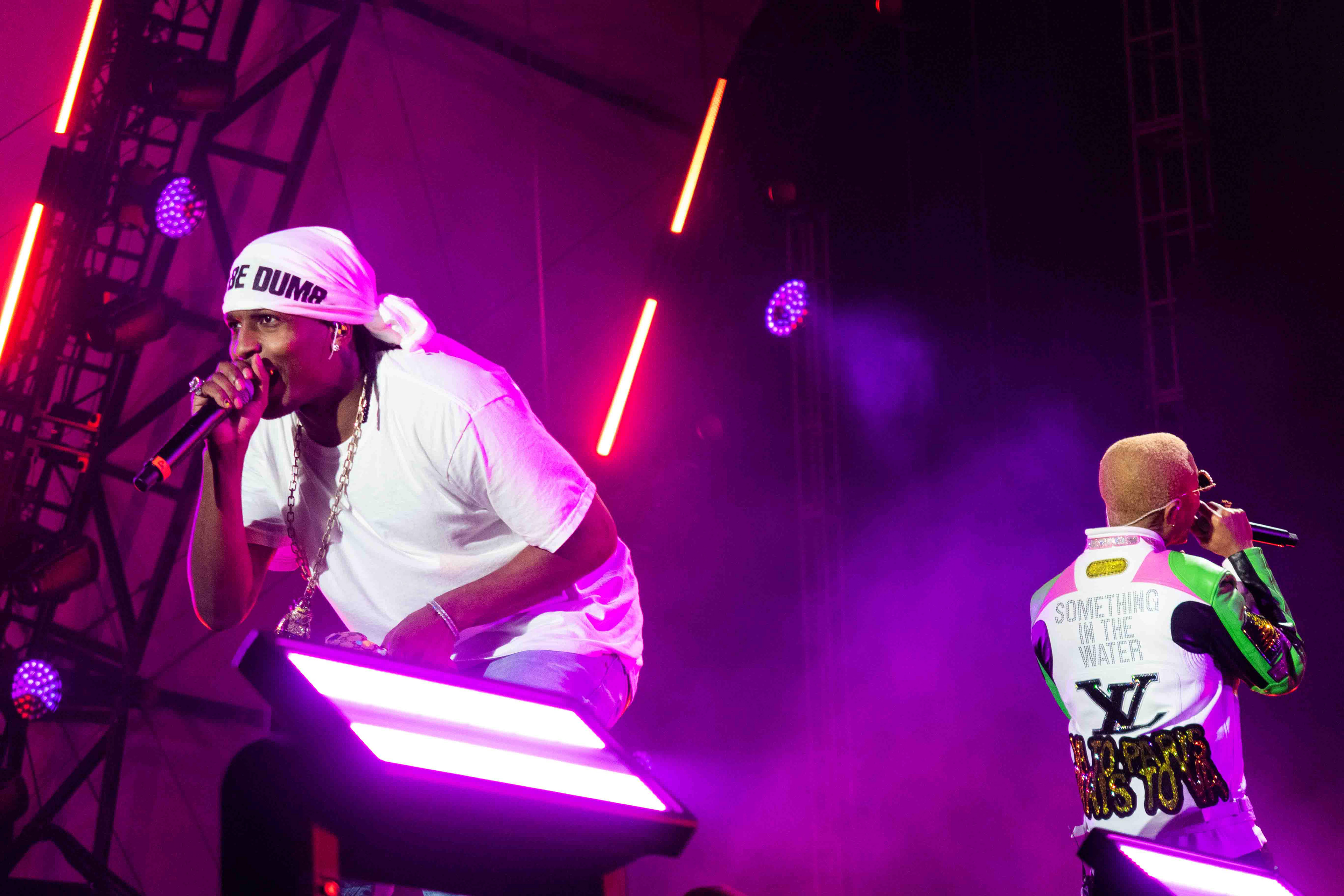  A$ap rocky+ Pharrell williams 