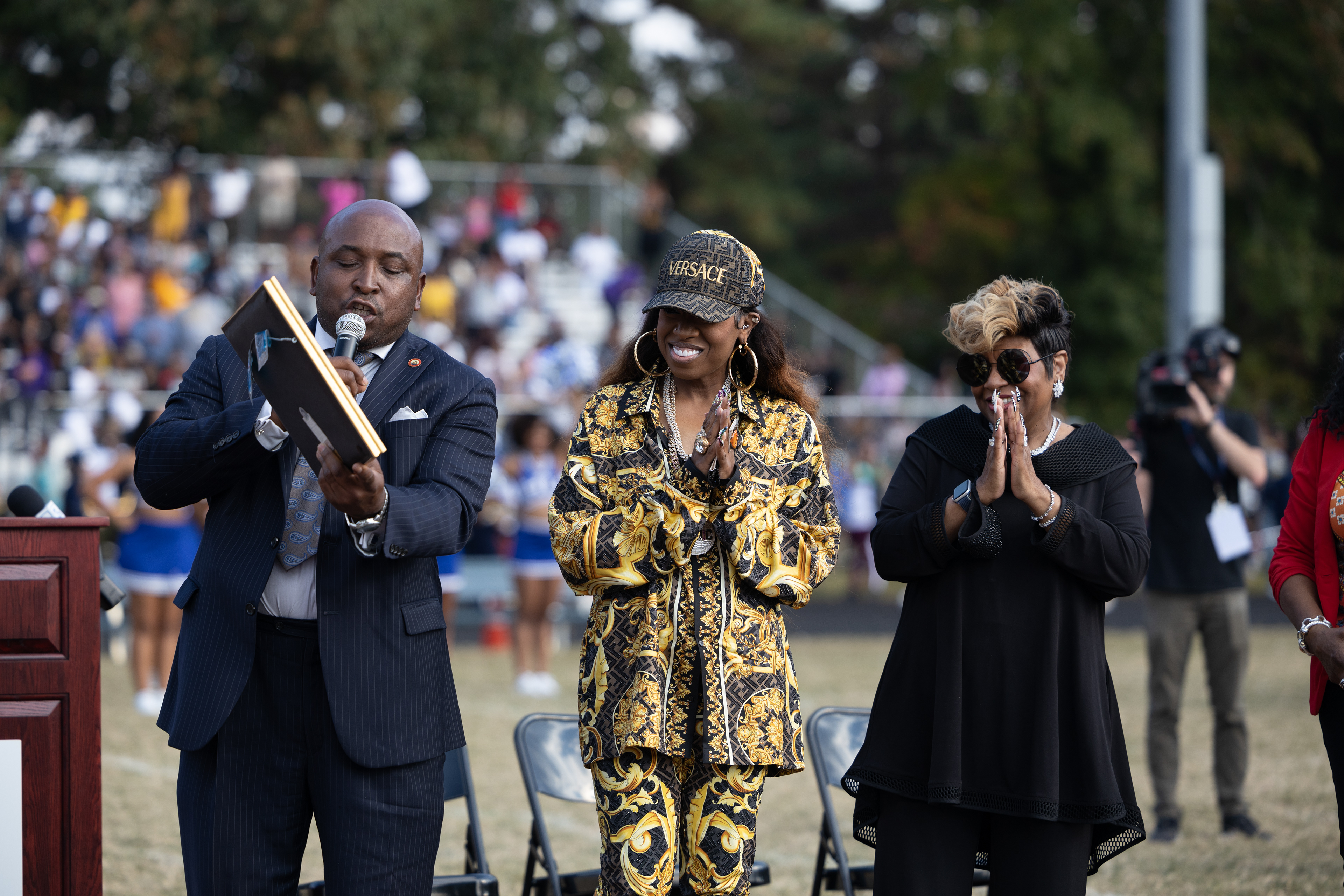 Missy Elliott street dedication ceremony