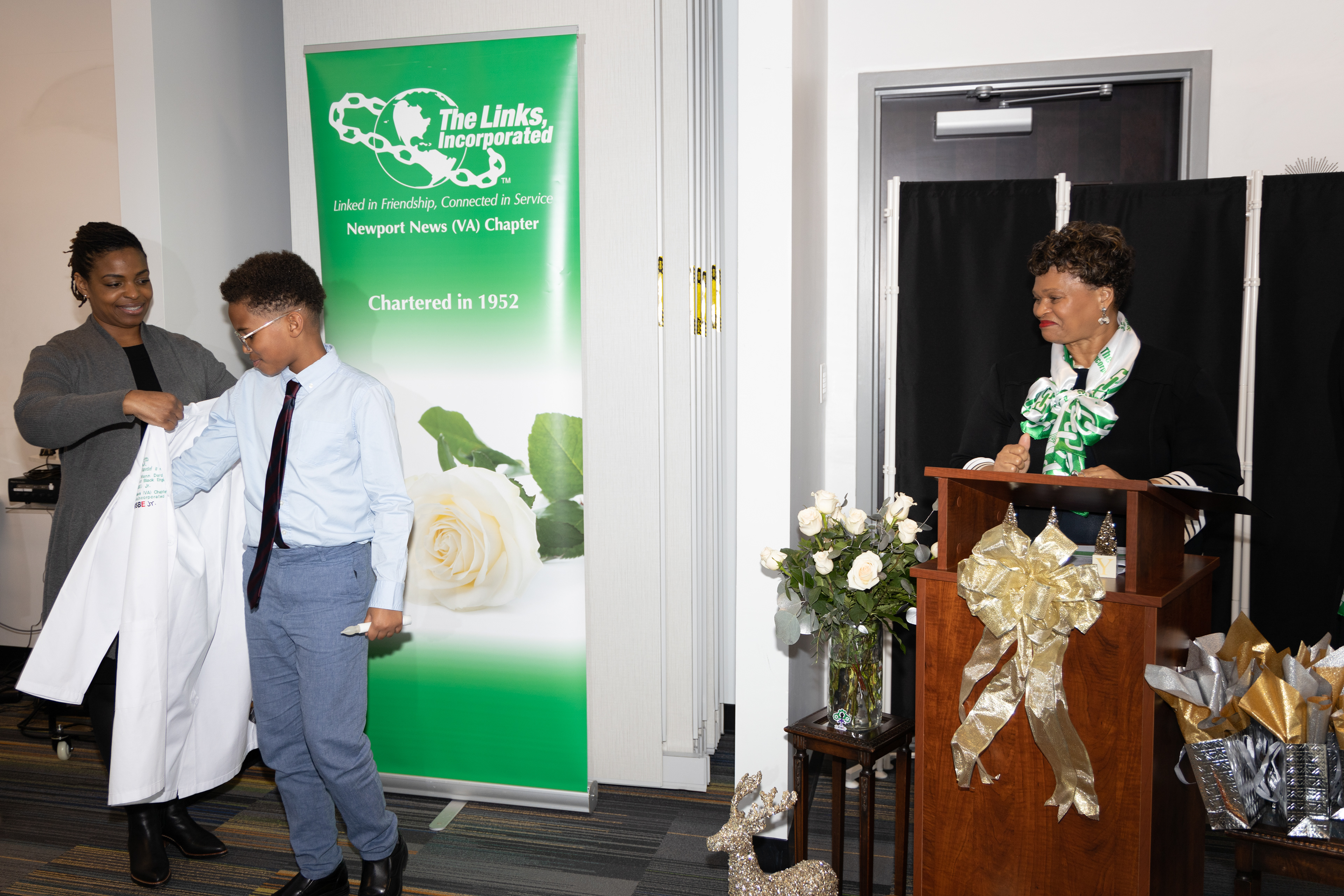 National Society of Black Engineers Jr. White Coat Ceremony