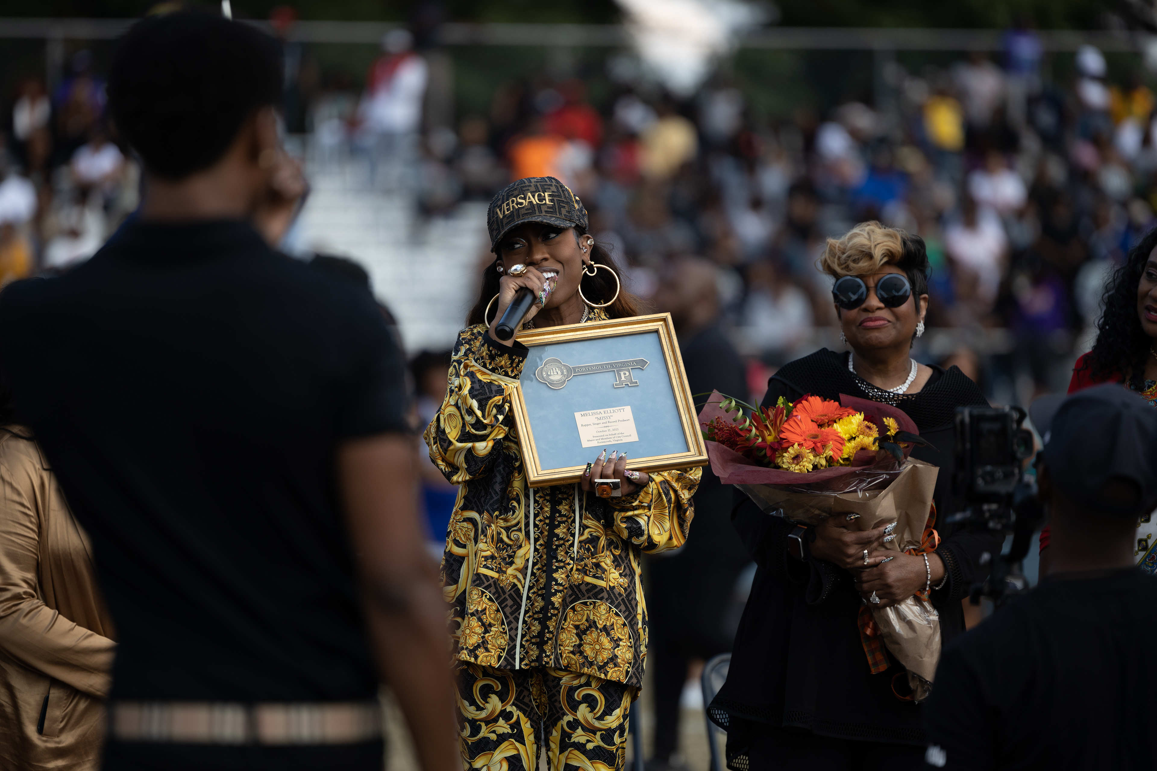 Missy Elliott street dedication ceremony