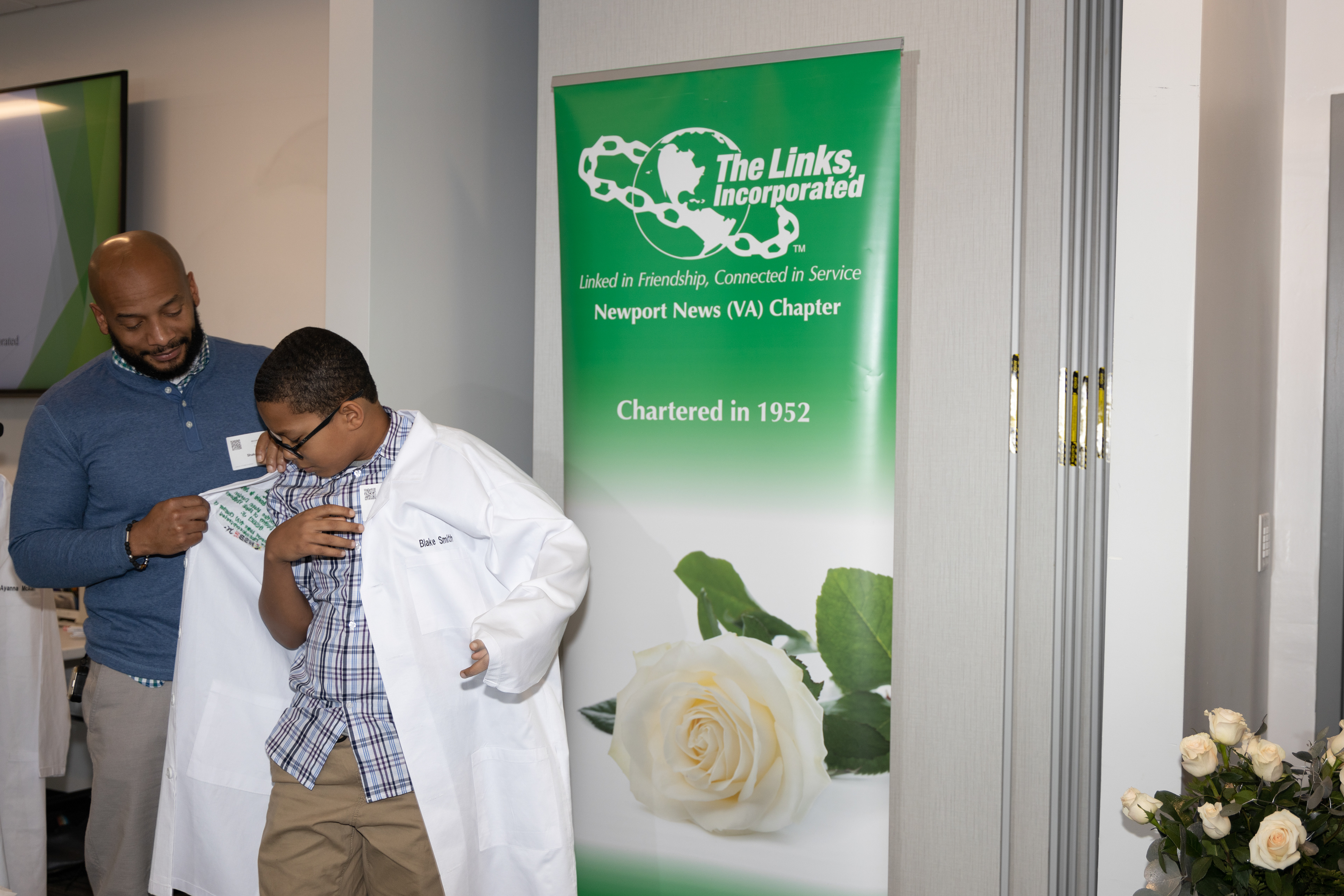 National Society of Black Engineers Jr. White Coat Ceremony