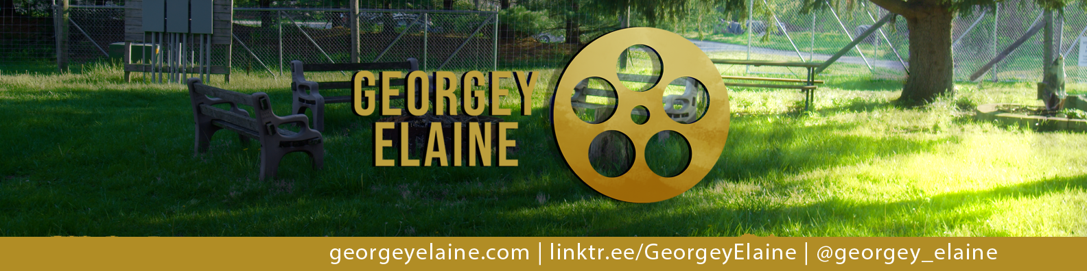 Personal Linkedin Banner with logo