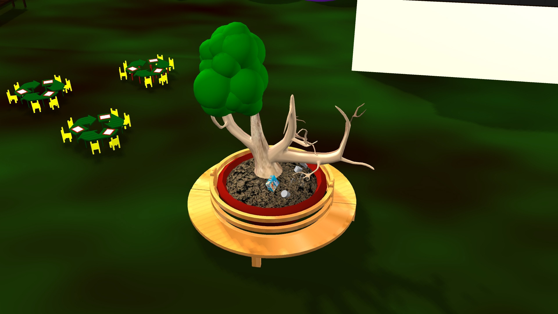 Tree centerpiece model