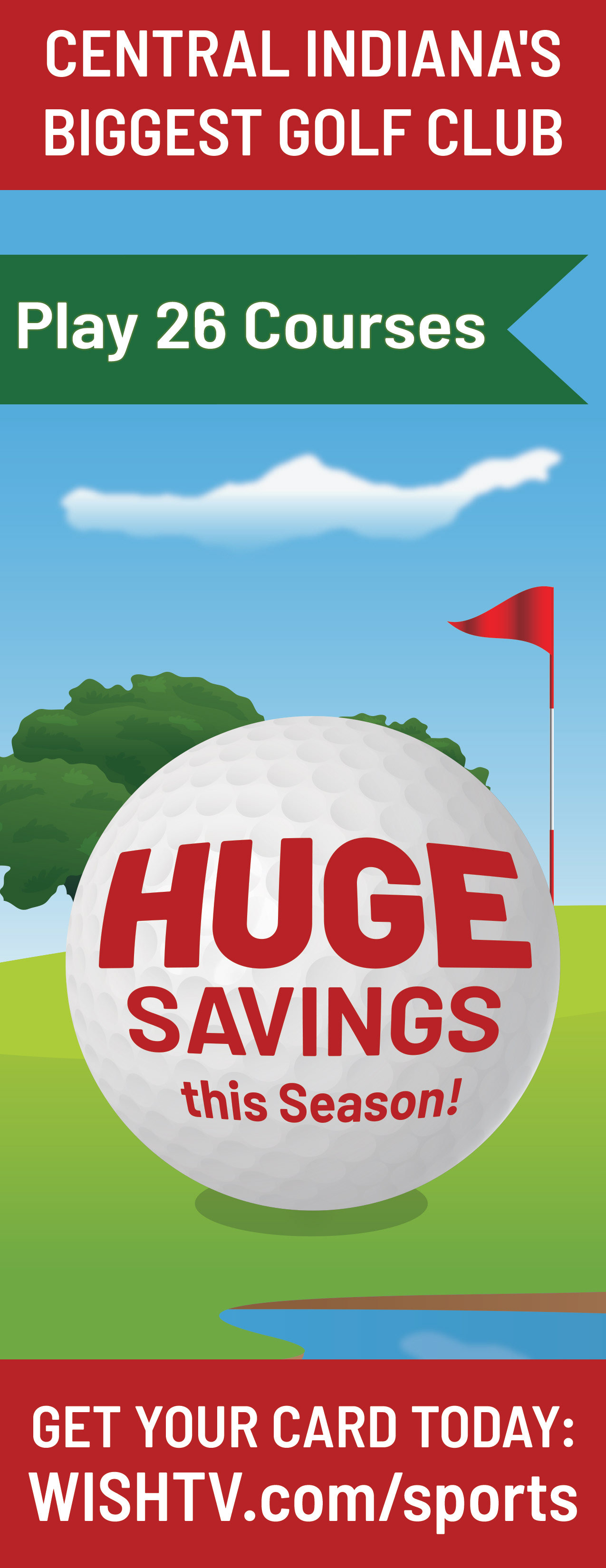 Indiana Golf Journal Half Page Print advertisement