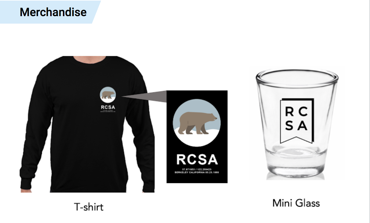 t-shirt & mini glass design