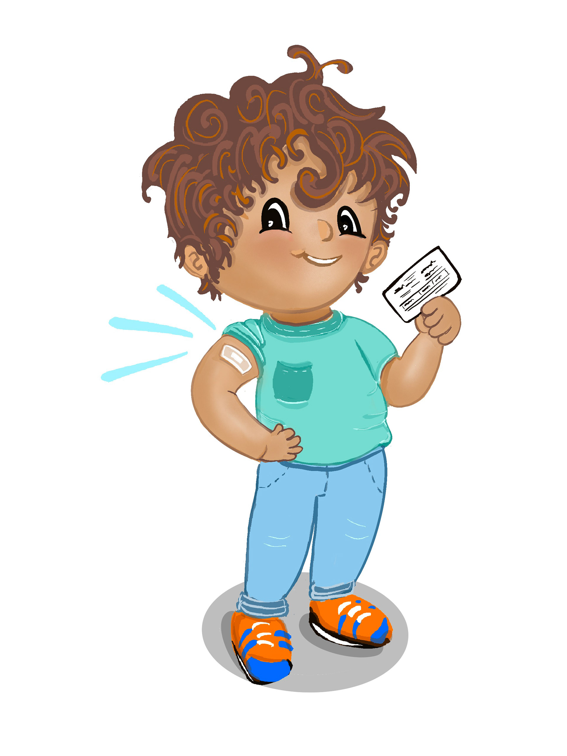 Character for a newsletter