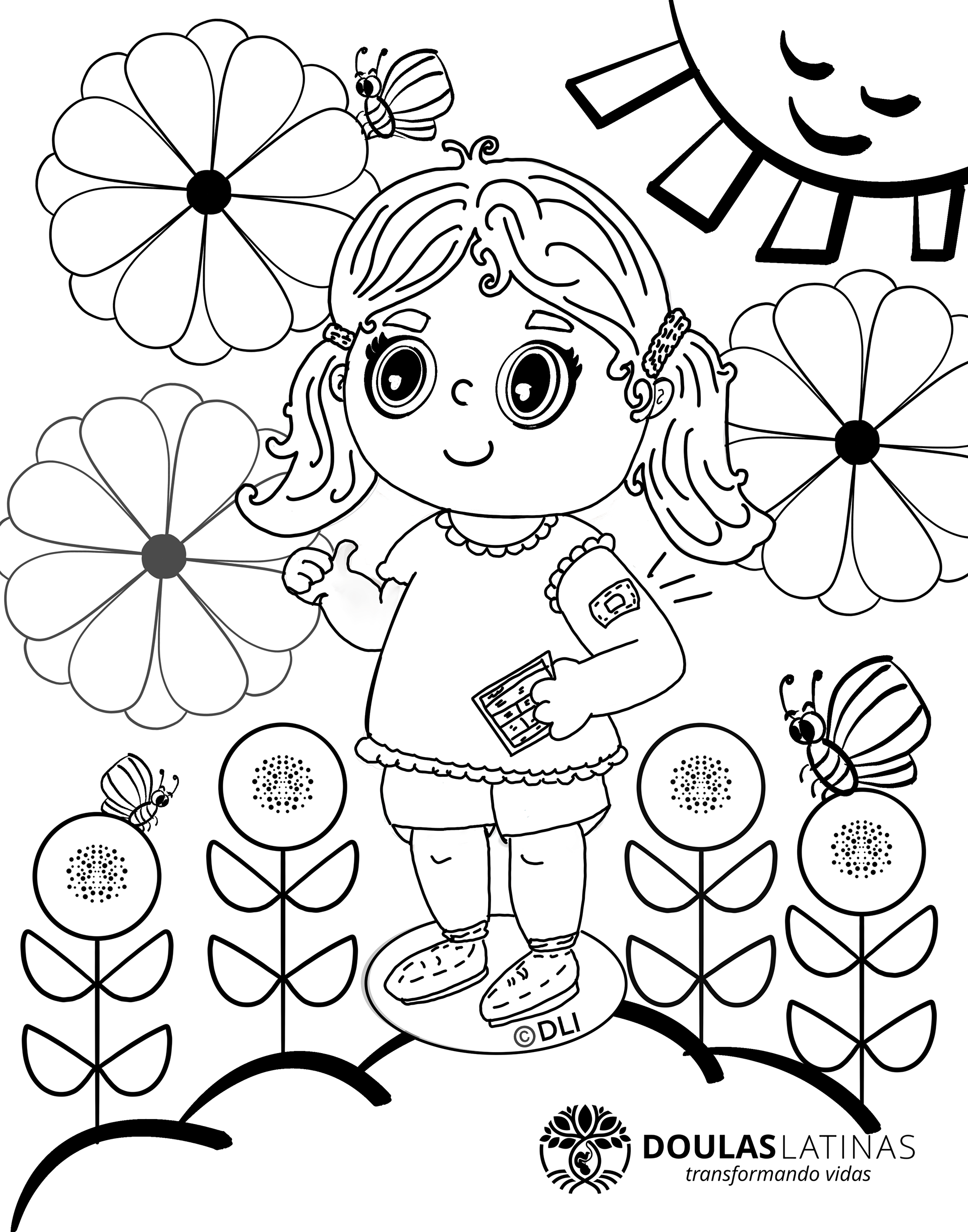 Illustrator Coloring page