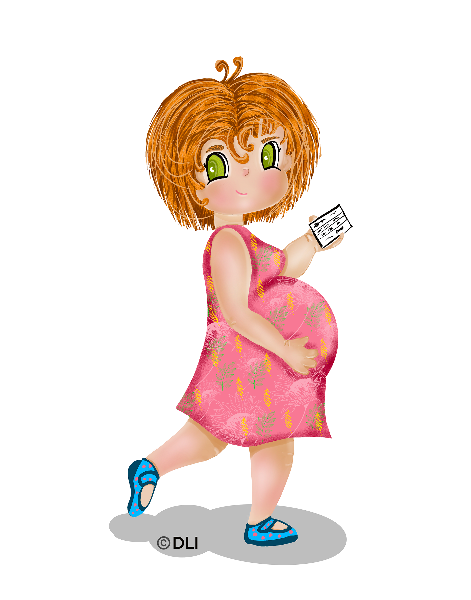 Character for a newsletter