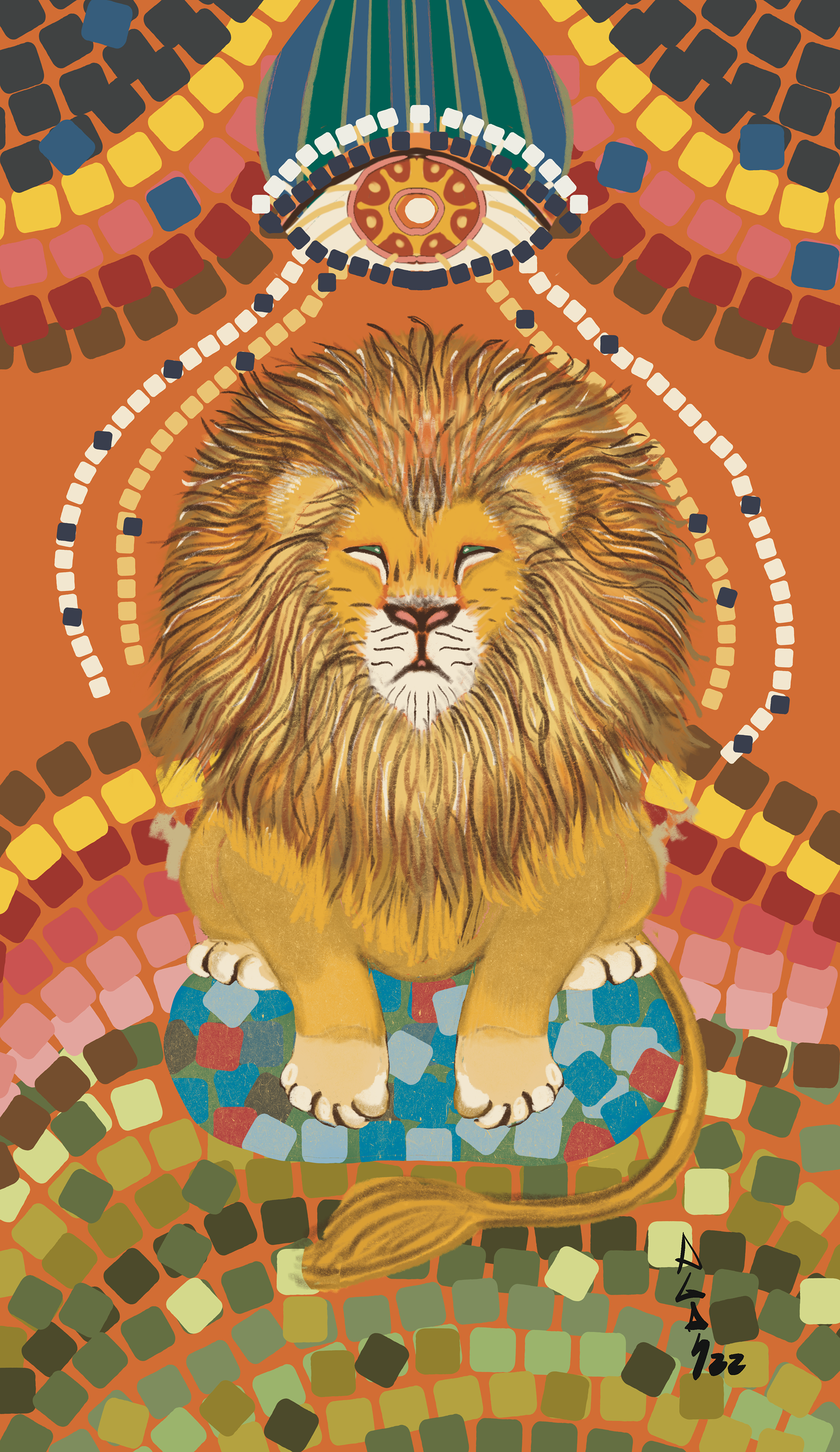 Oracle Card for The Art of Compassion Project