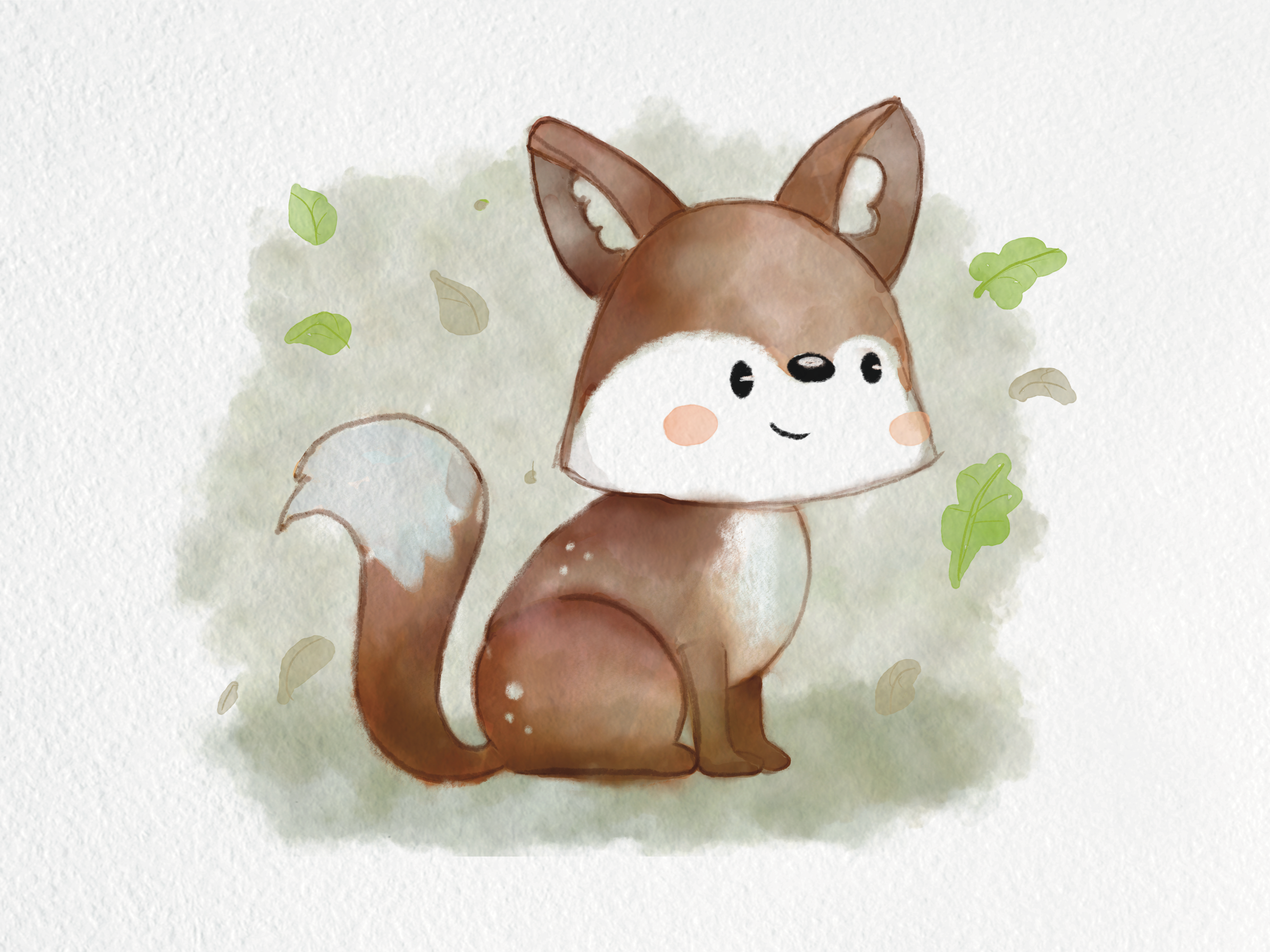 Procreate Watercolor Illustration