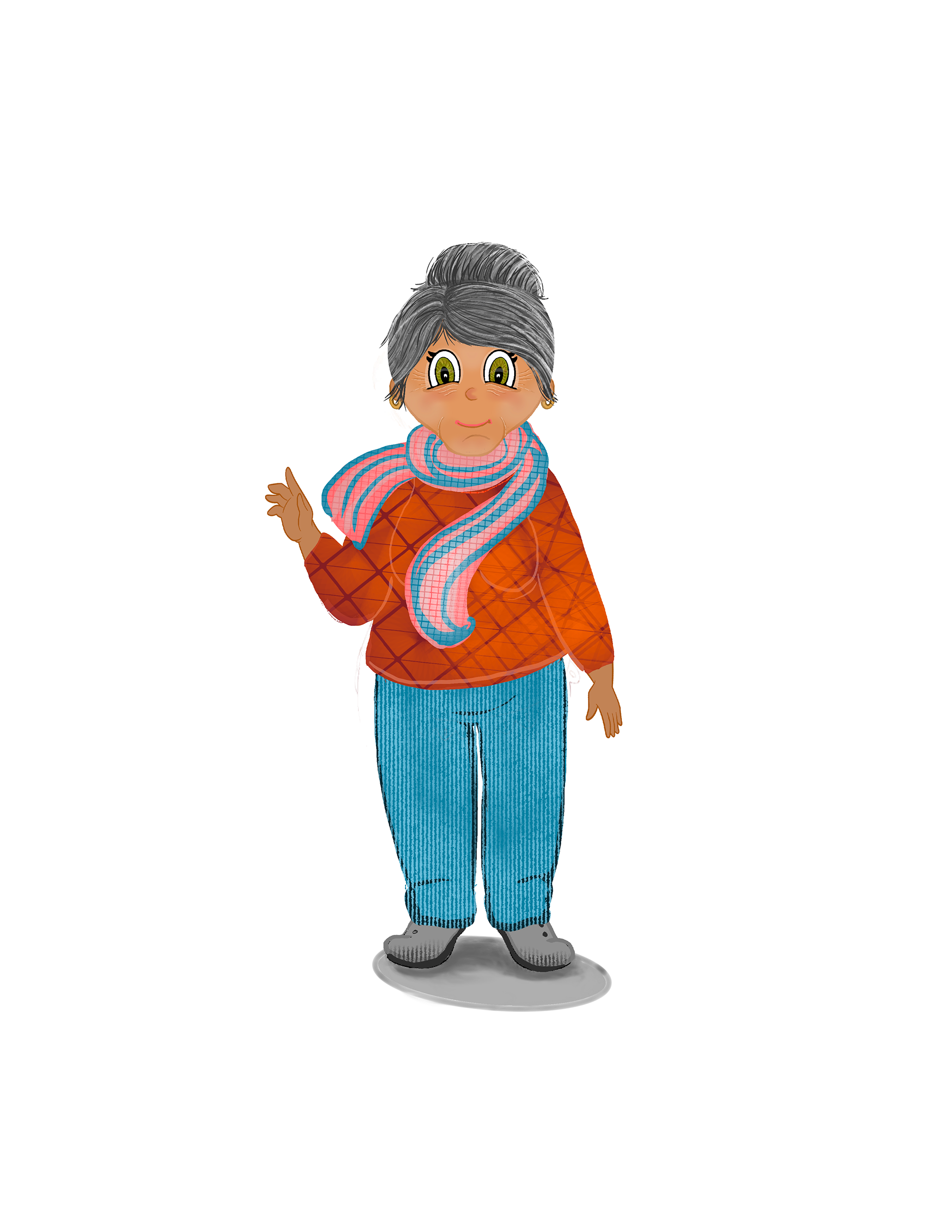 Character for a newsletter