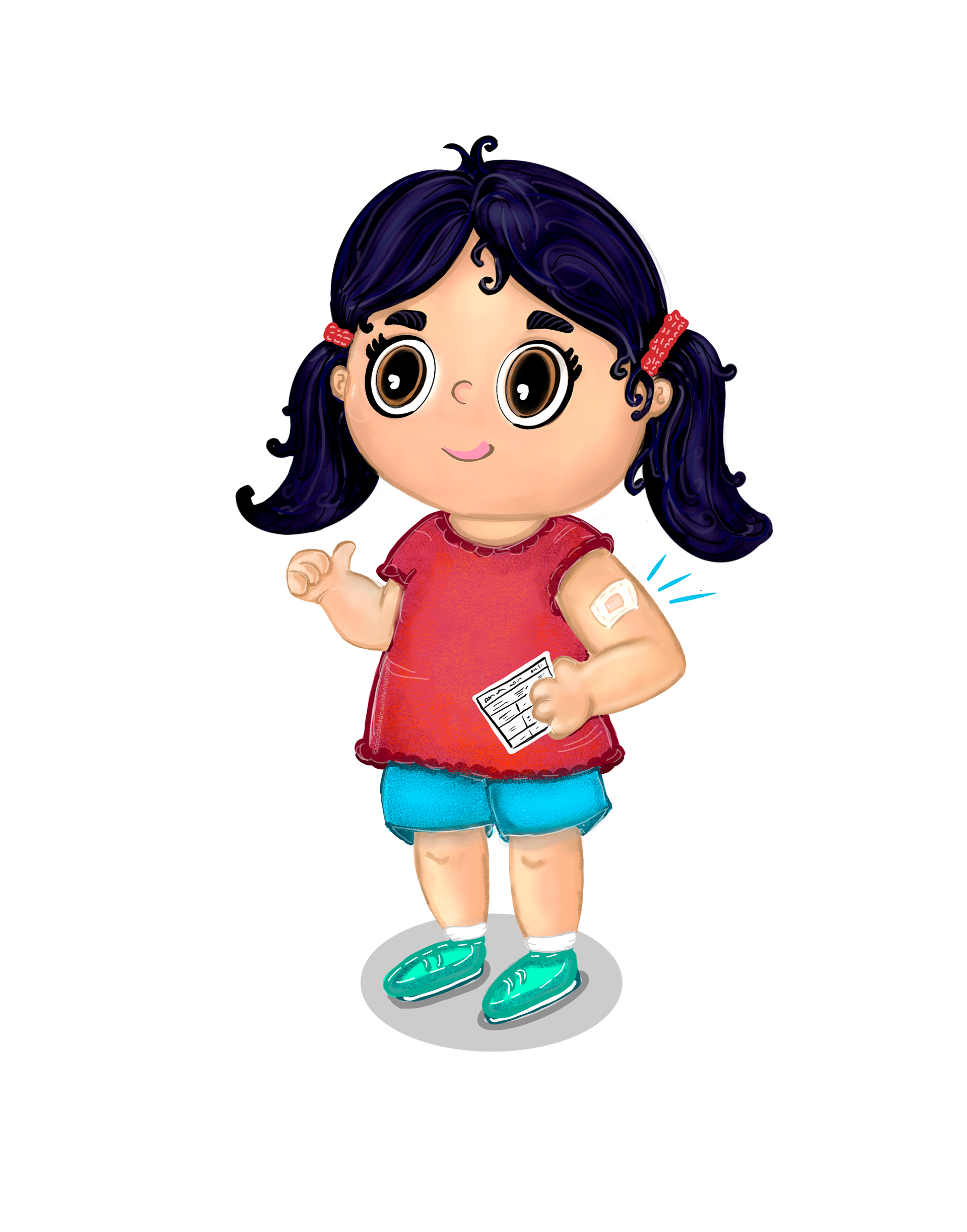 Character for a newsletter