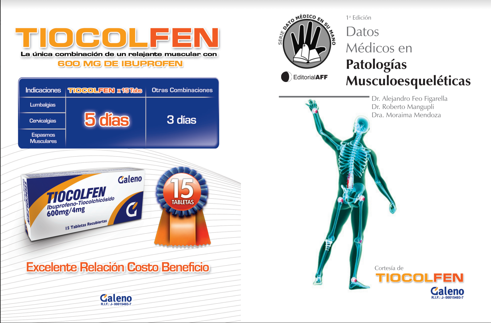 book cover and Ad