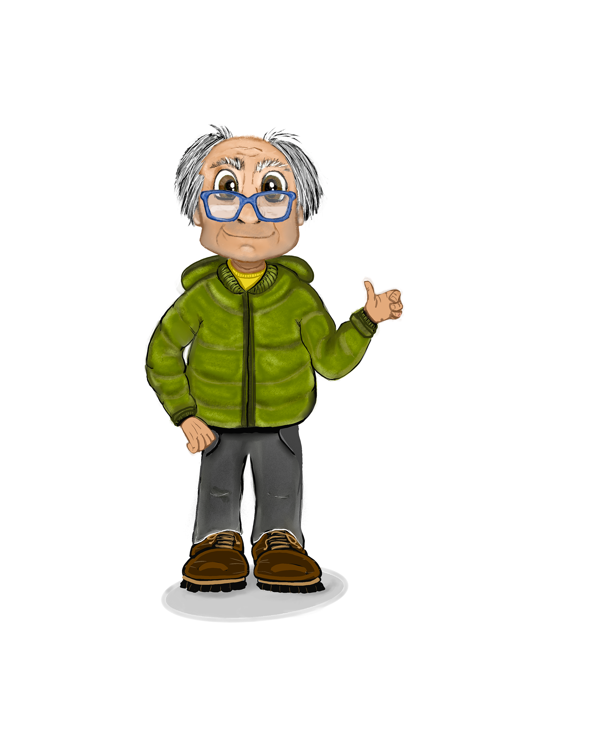 Character for a newsletter