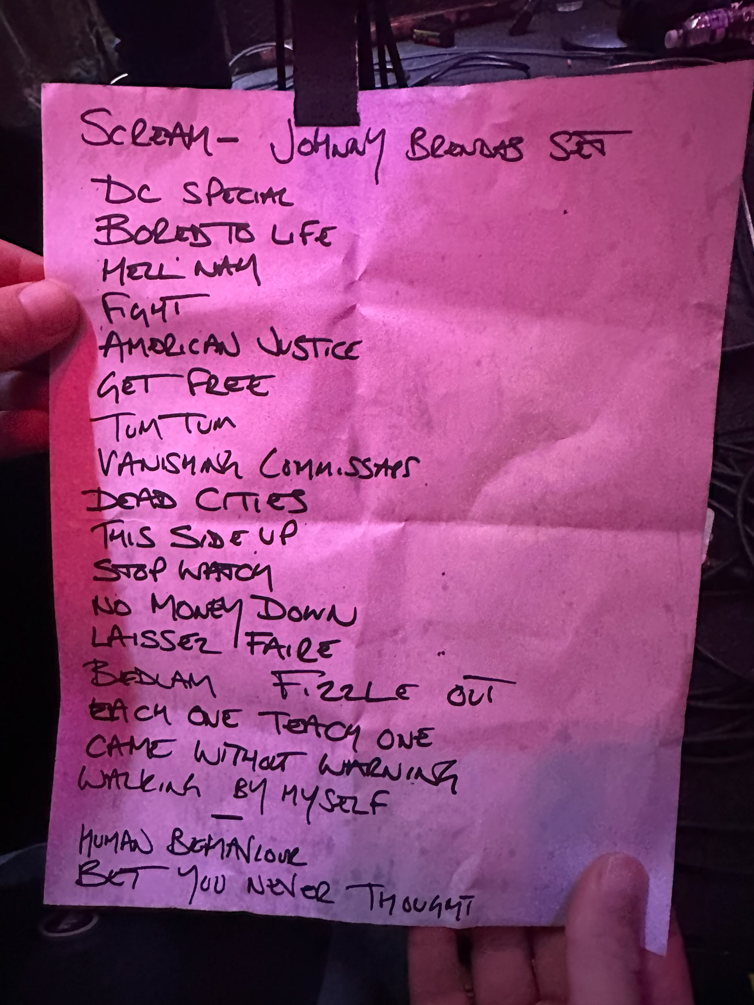 Scream @ Johnny Brenda's 12/10/23