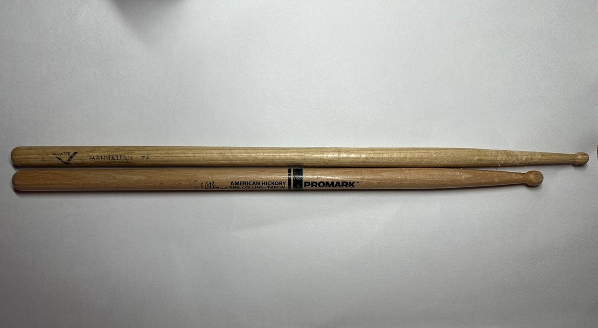 Andy Ramsay's sticks (Stereolab, 10/7/22)