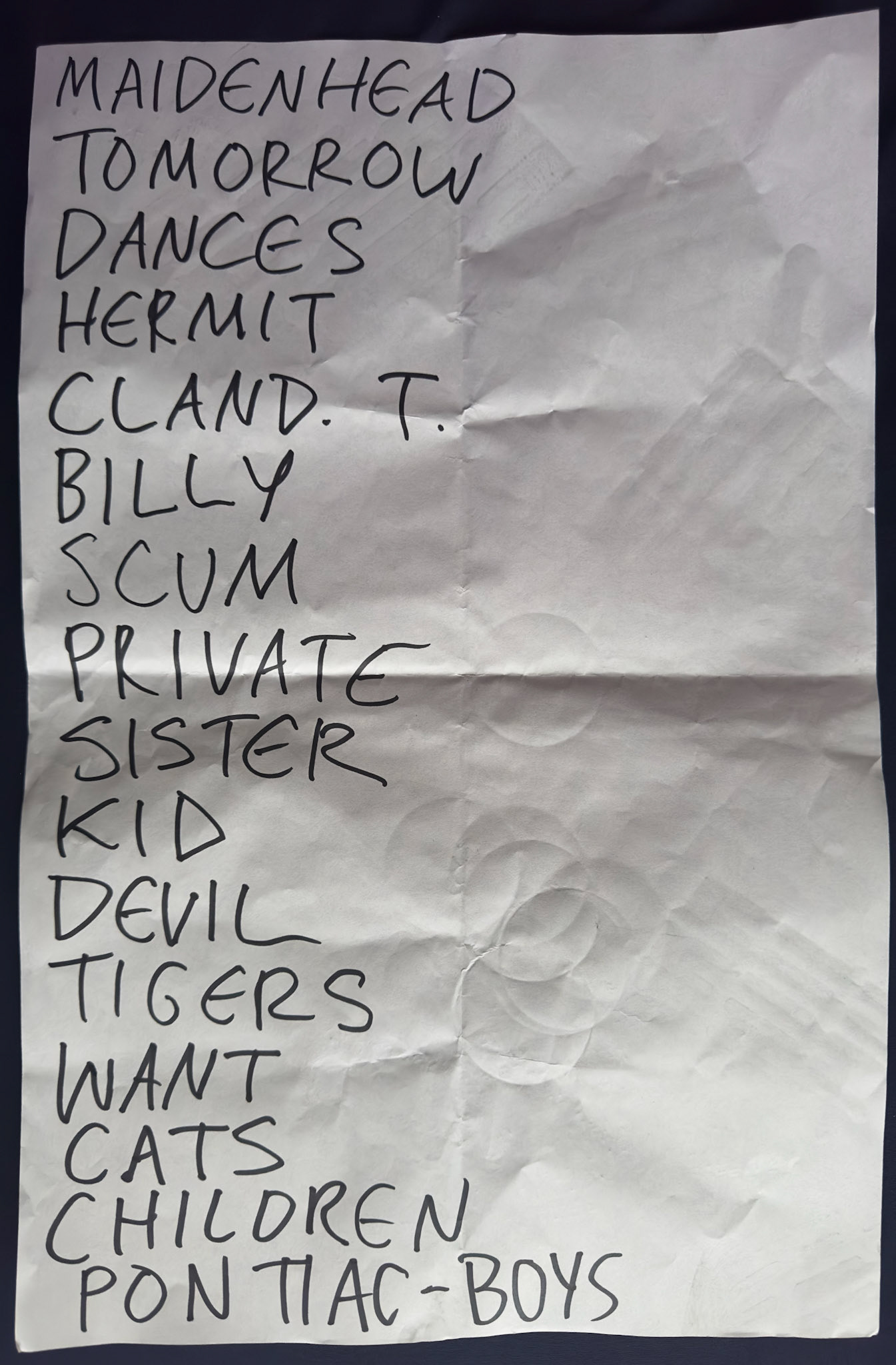 Protomartyr @ Underground Arts 6/13/24