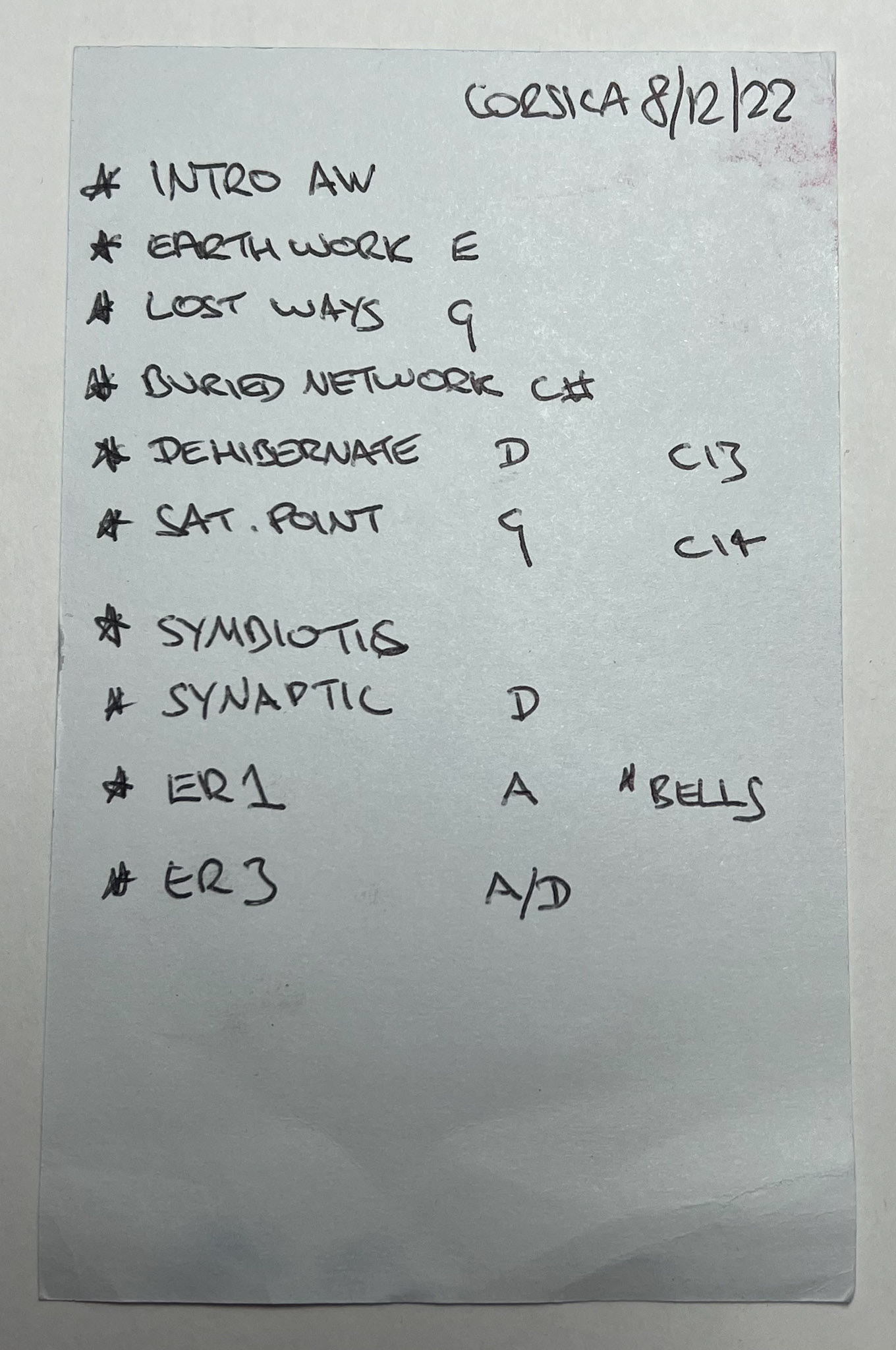 Pye Corner Audio @ Corsica Studios London 12/8/22