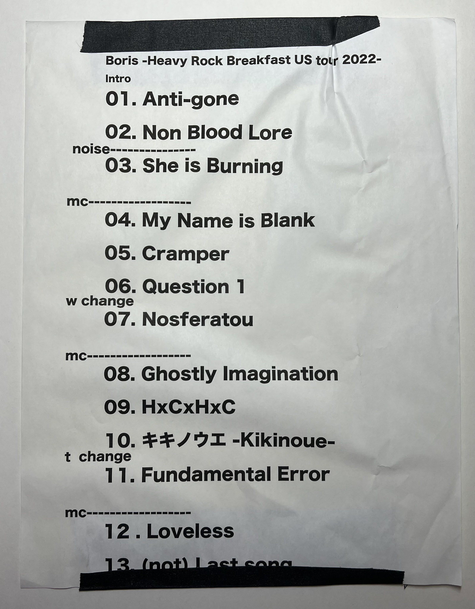 Boris @ Union Transfer 9/1/22