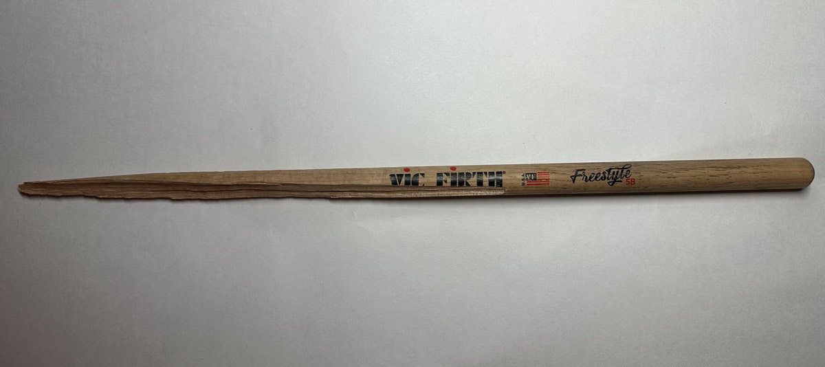 Trevor's broken stick piece (Acid Dad, 10/21/22)