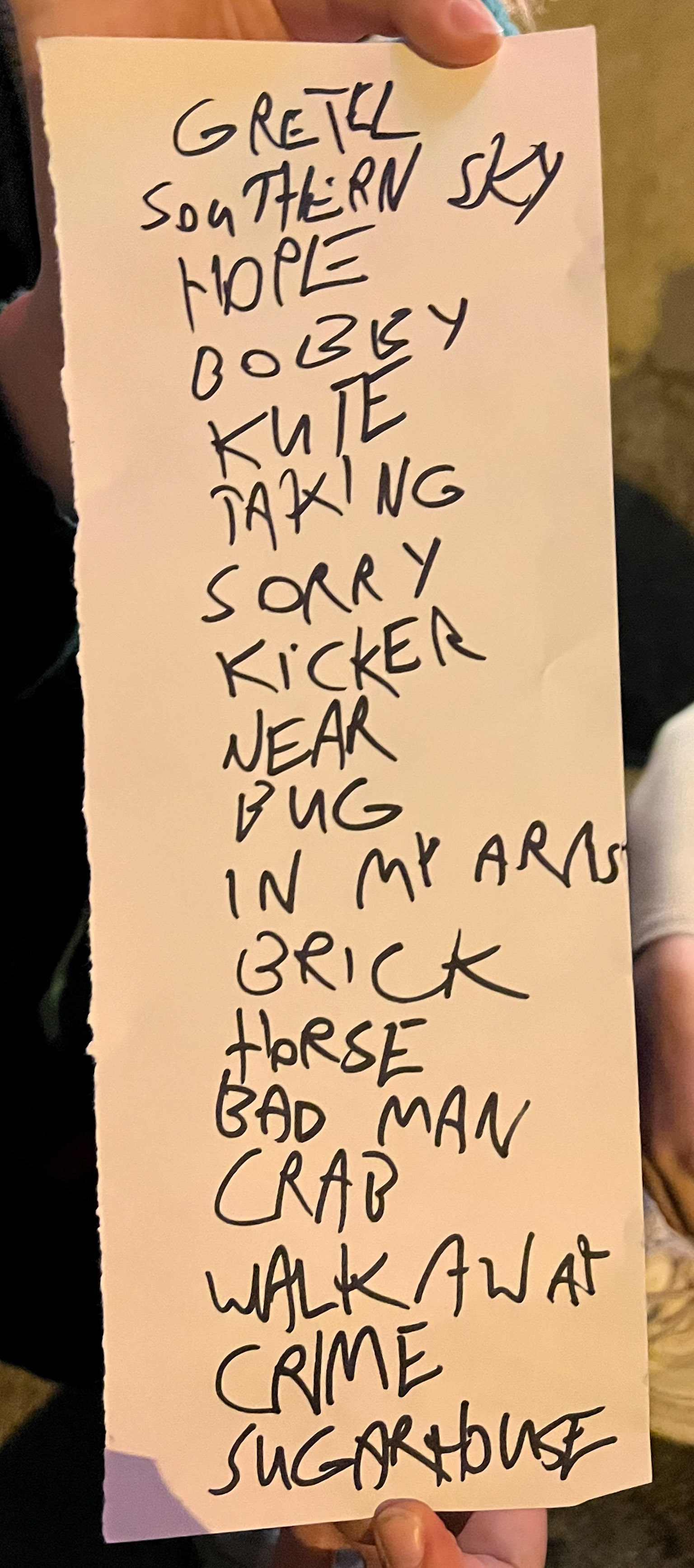 Alex G @ World Cafe Live 10/6/21