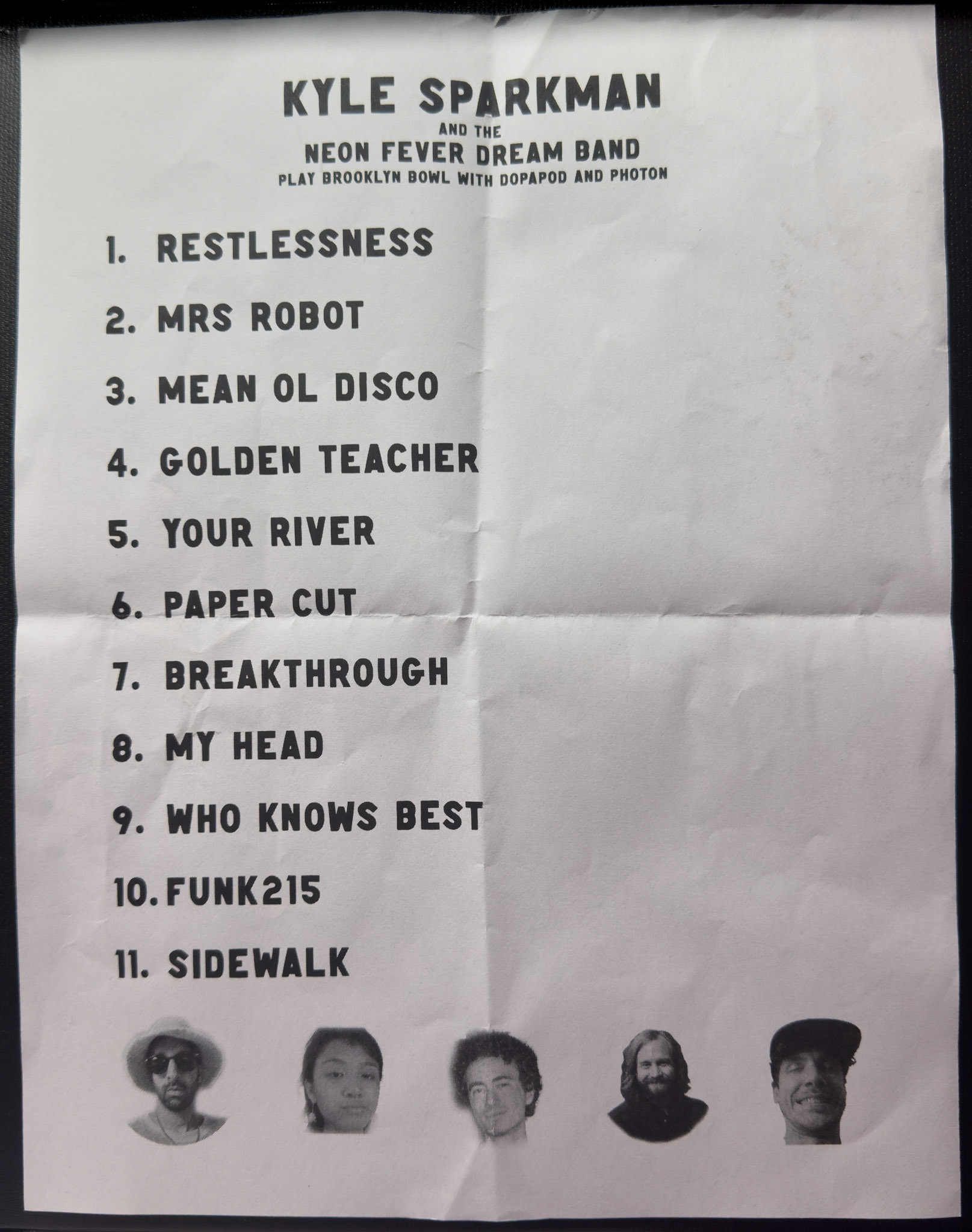 Kyle Sparkman and the Neon Fever Dream Band @ Brooklyn Bowl Philly 11/29/24