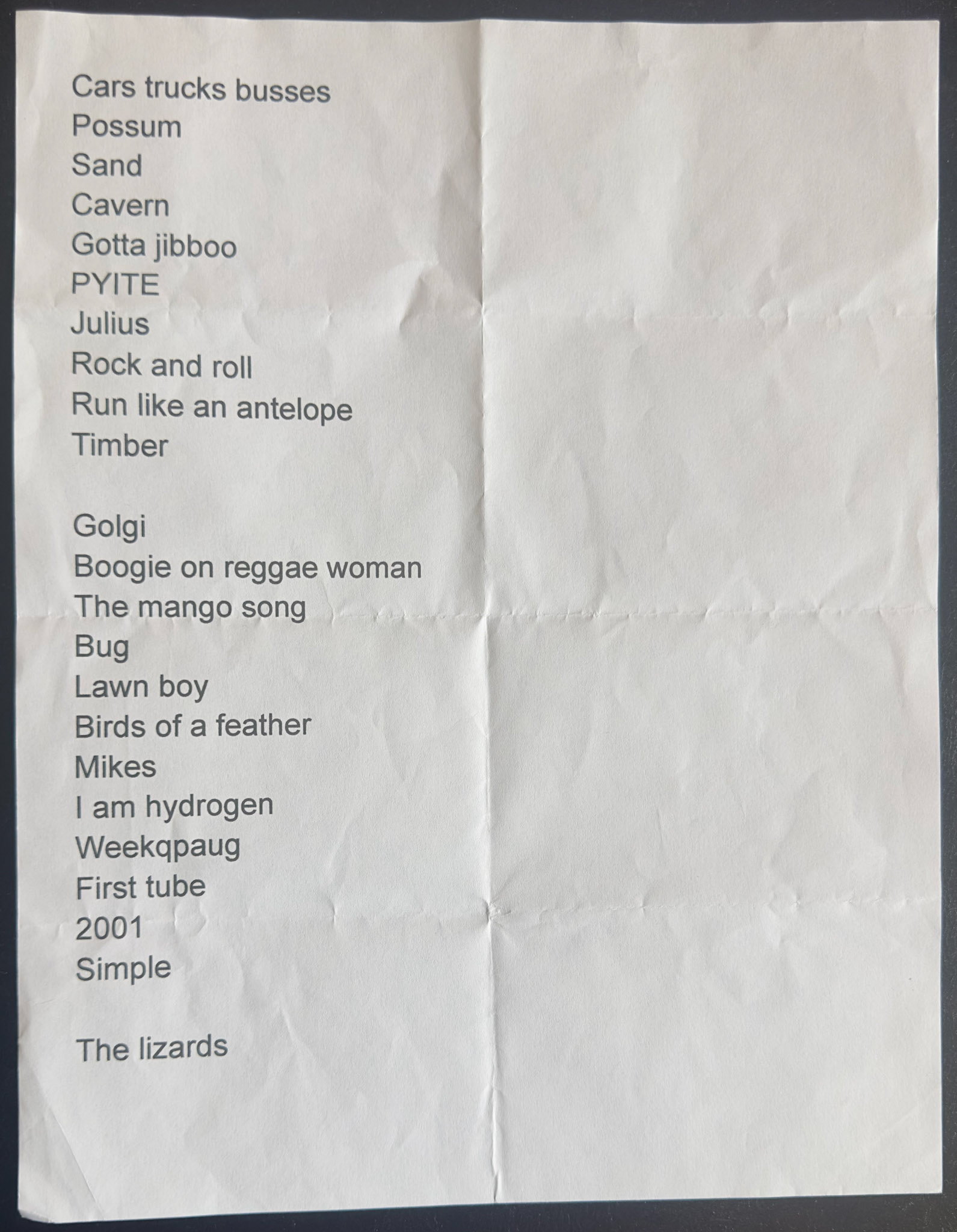 Rift @ Stuart's Barn 7/12/25