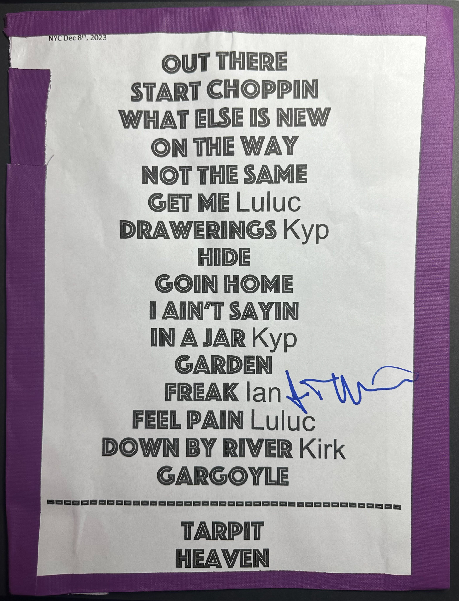 Dinosaur Jr. @ Music Hall of Williamsburg NYC 12/8/23