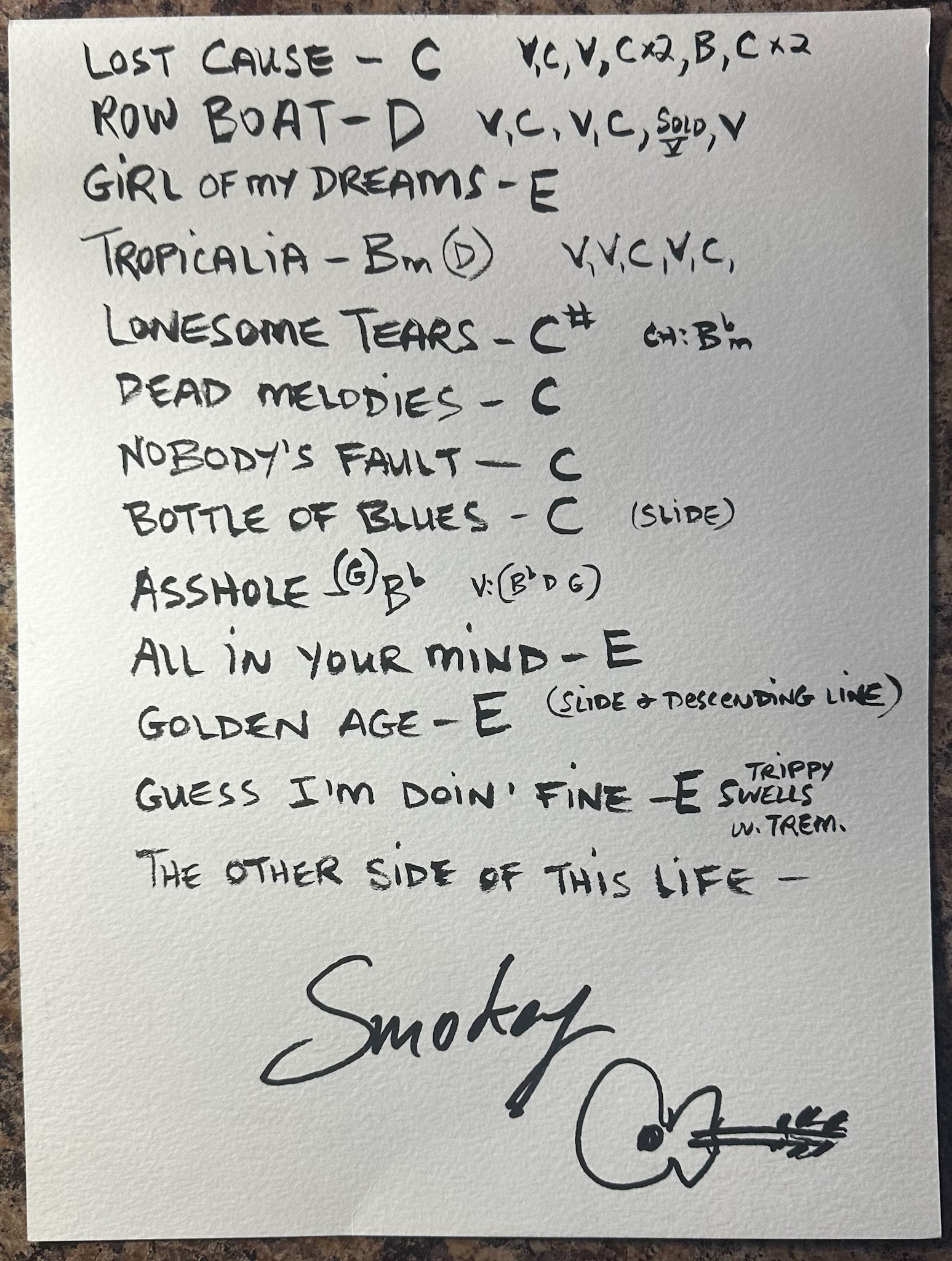 Beck @ Bowery Ballroom 2/17/25