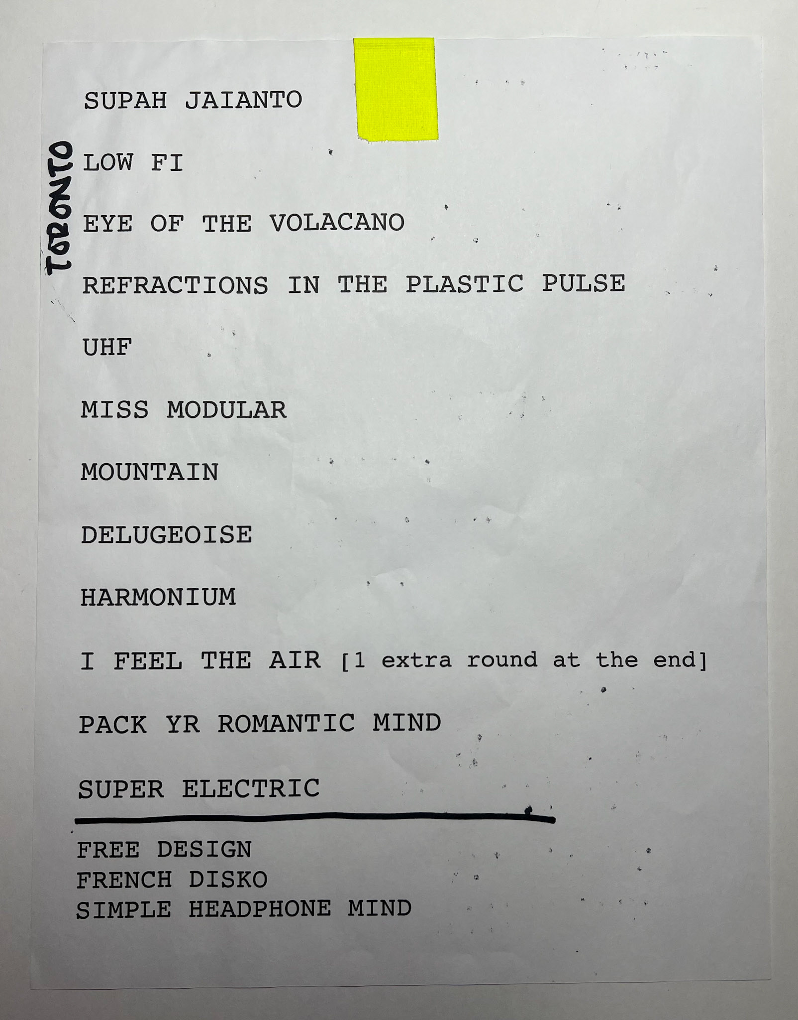 Stereolab @ History Toronto 10/1/22