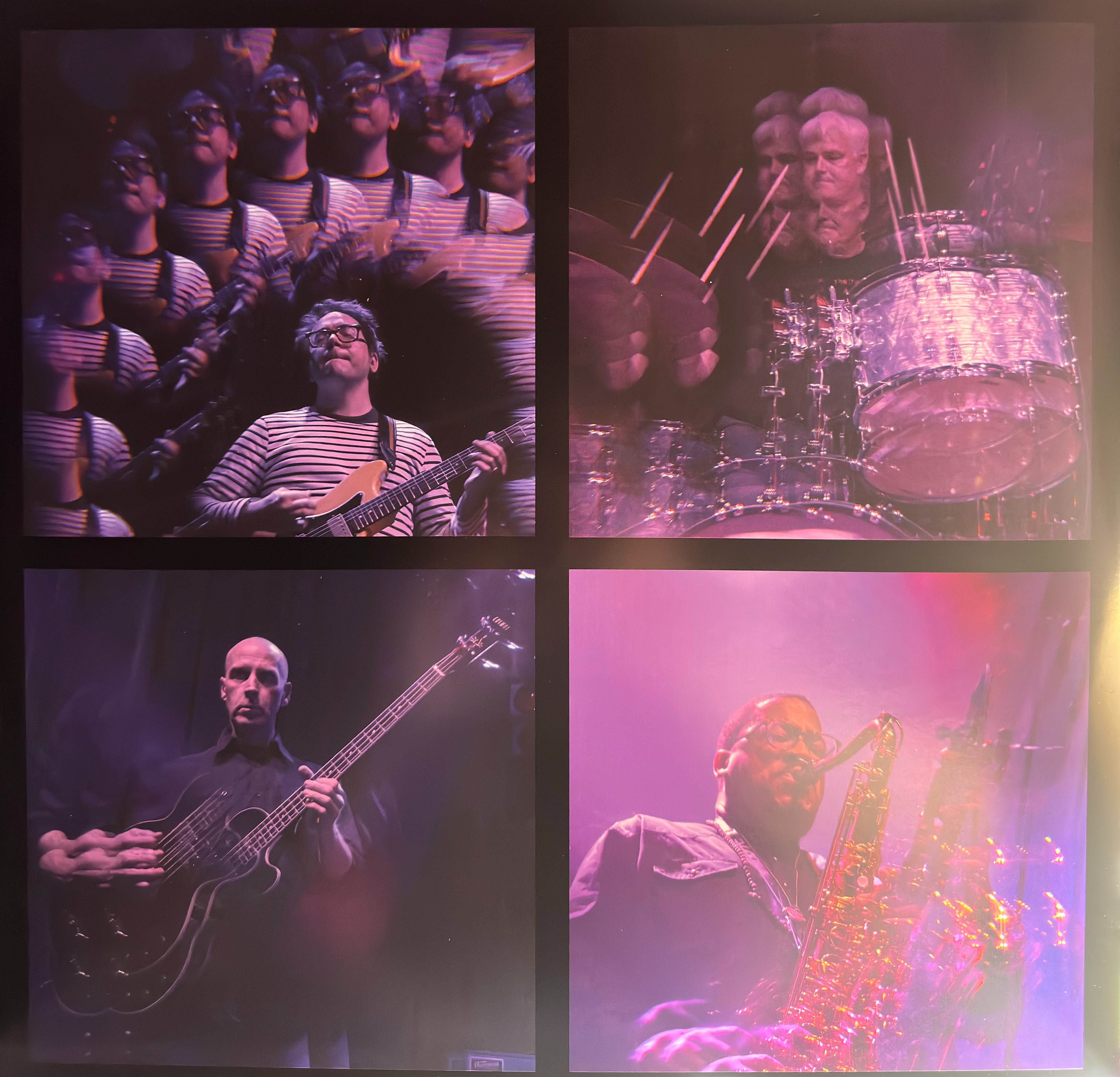my images featured in the inner insert spread of "The Messthetics and James Brandon Lewis" (UMG, Impulse!, 2024)