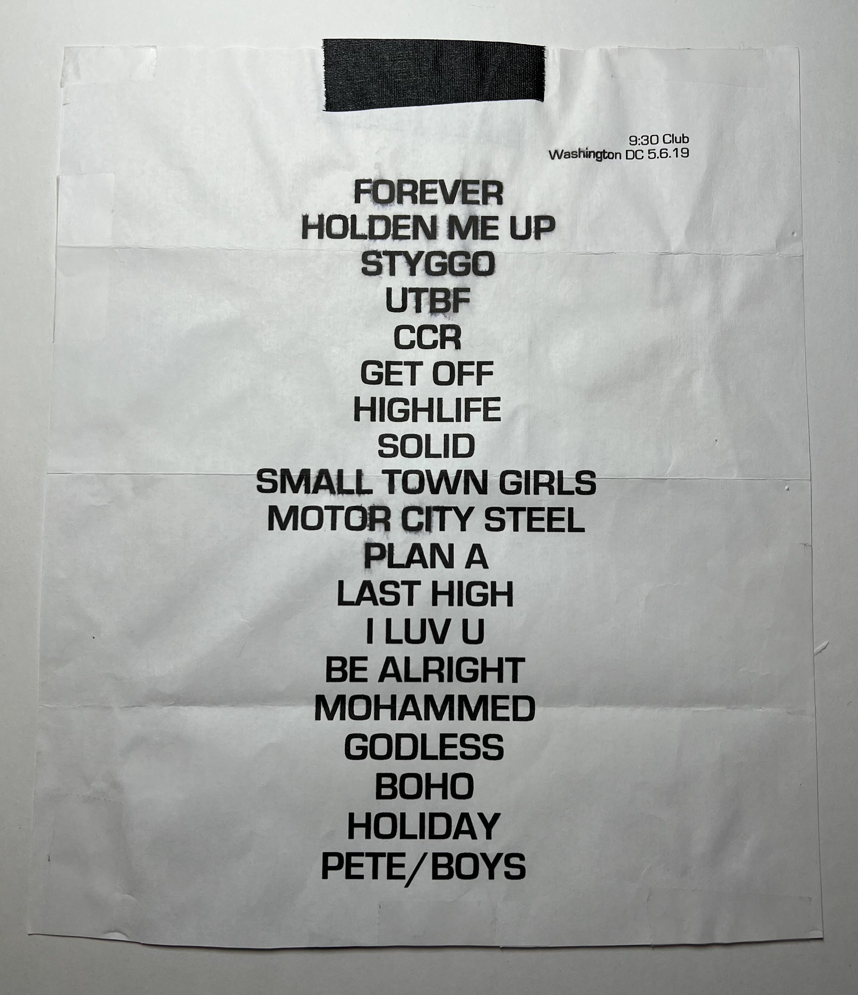 the Dandy Warhols @ 9:30 Club DC 5/6/19