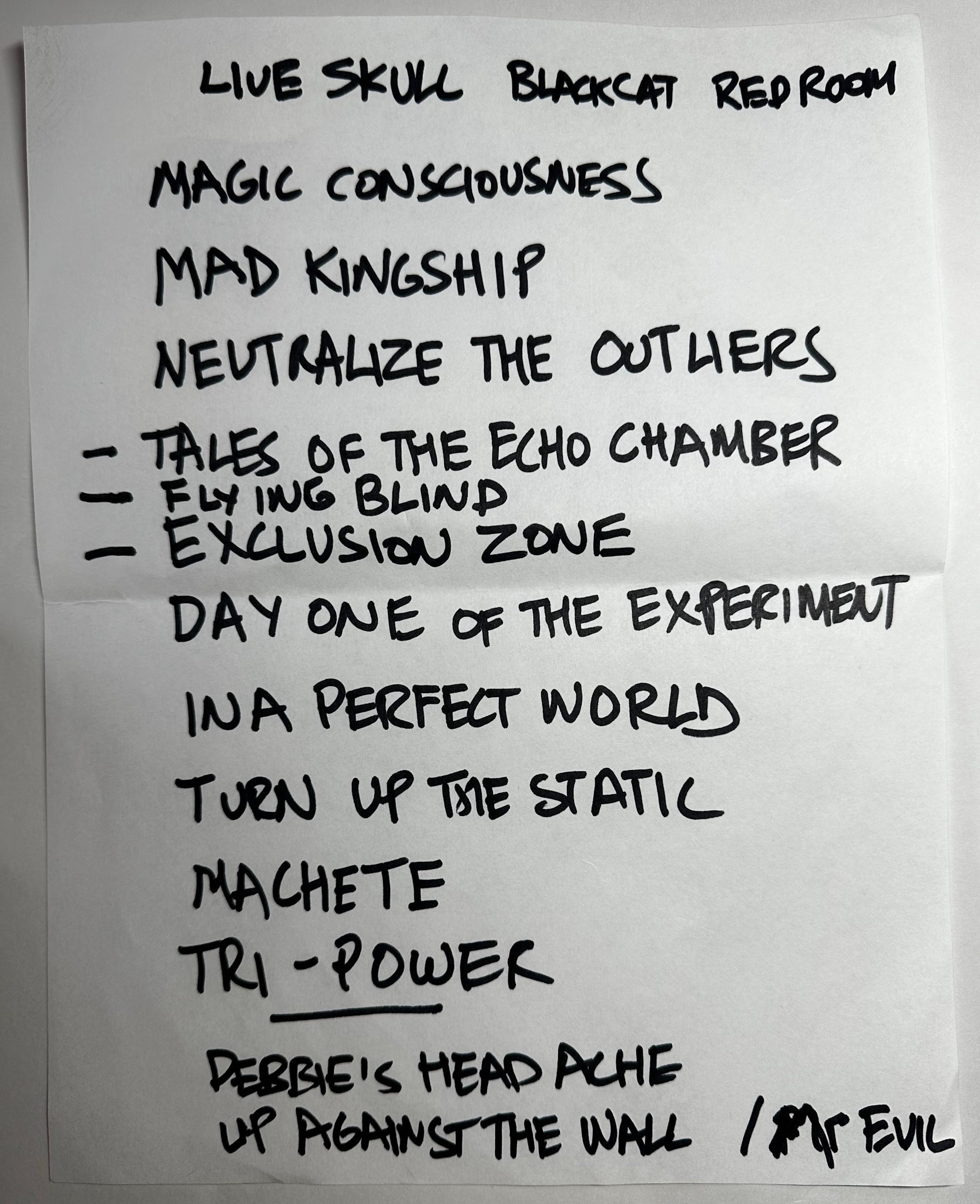 Live Skull @ Century 6/29/23