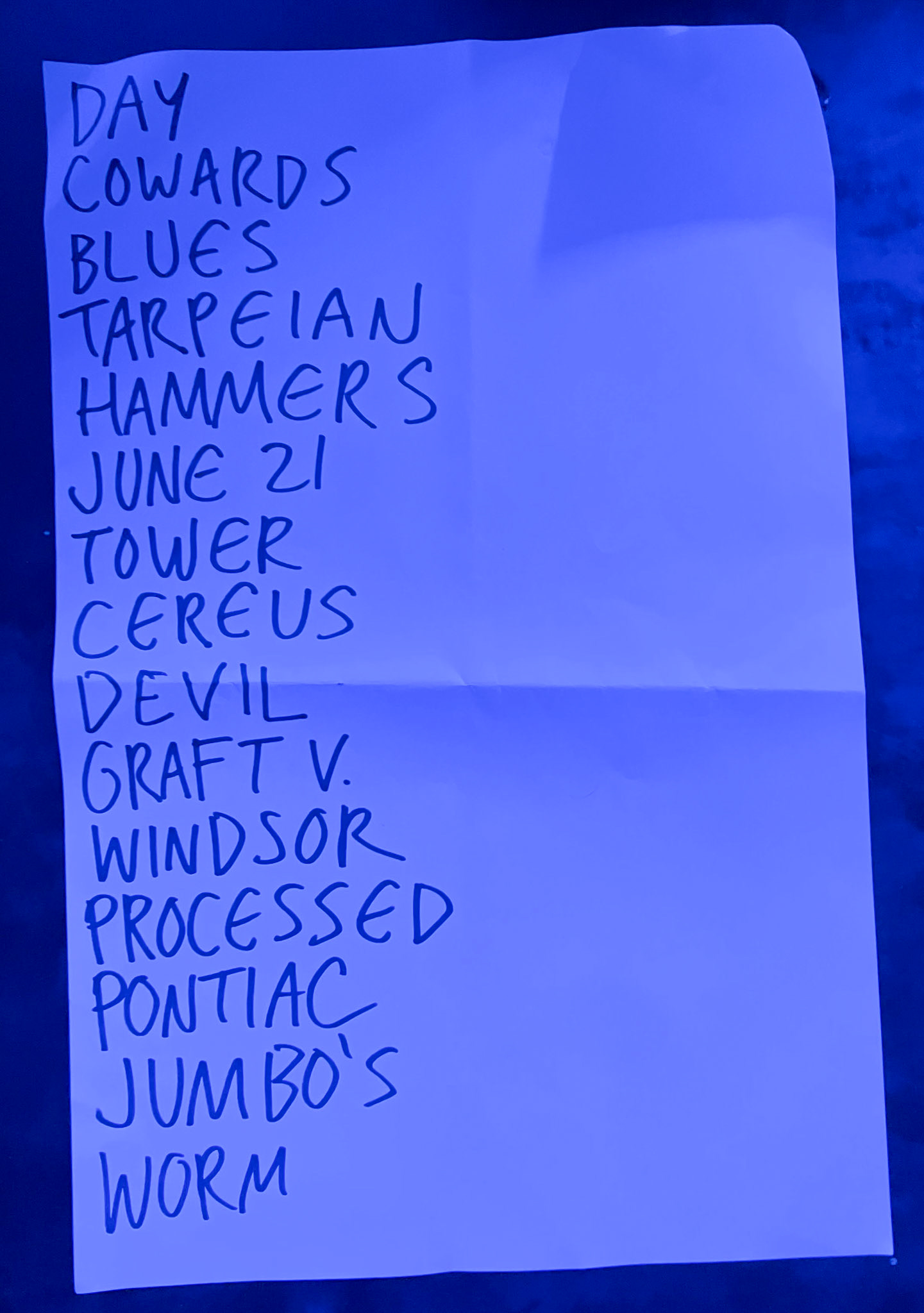 Protomartyr @ Underground Arts 11/17/21