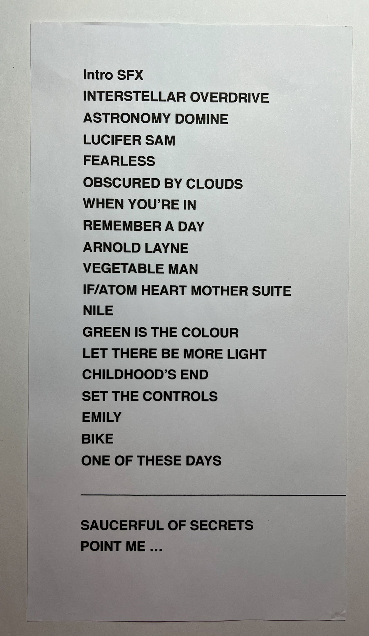 Nick Mason's Saucerful of Secrets @ the Met 4/20/19