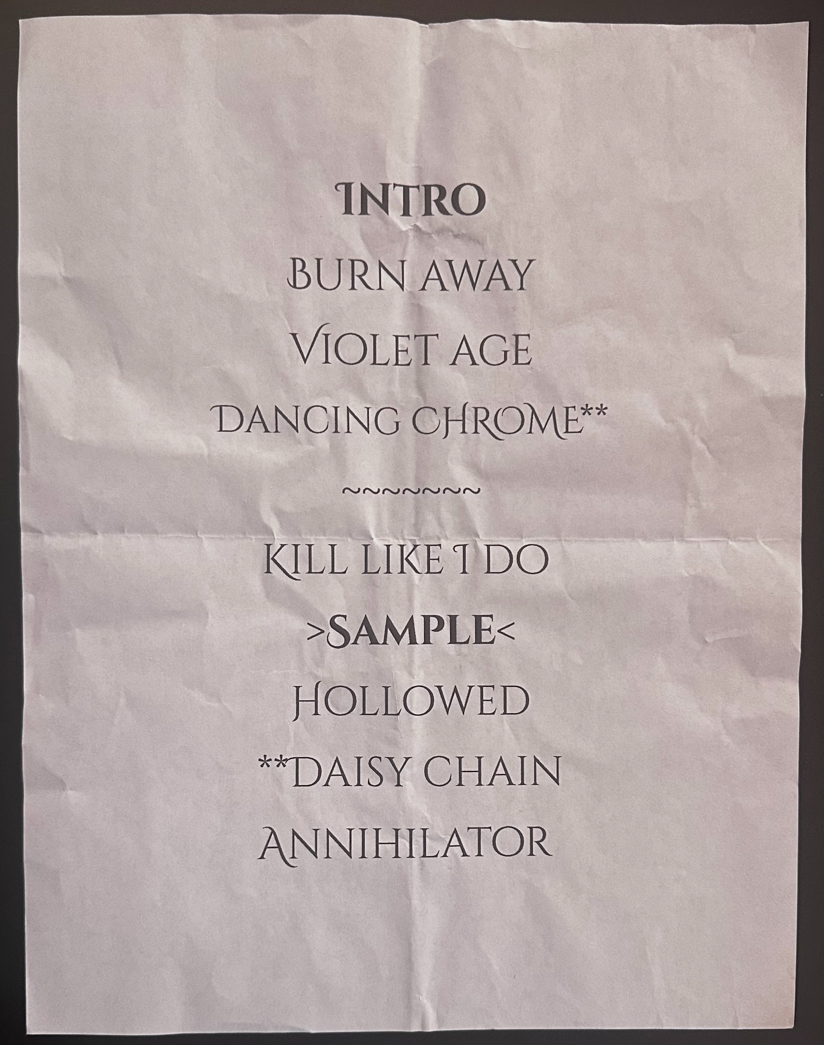 Night Sins @ Ukie Club 5/29/25