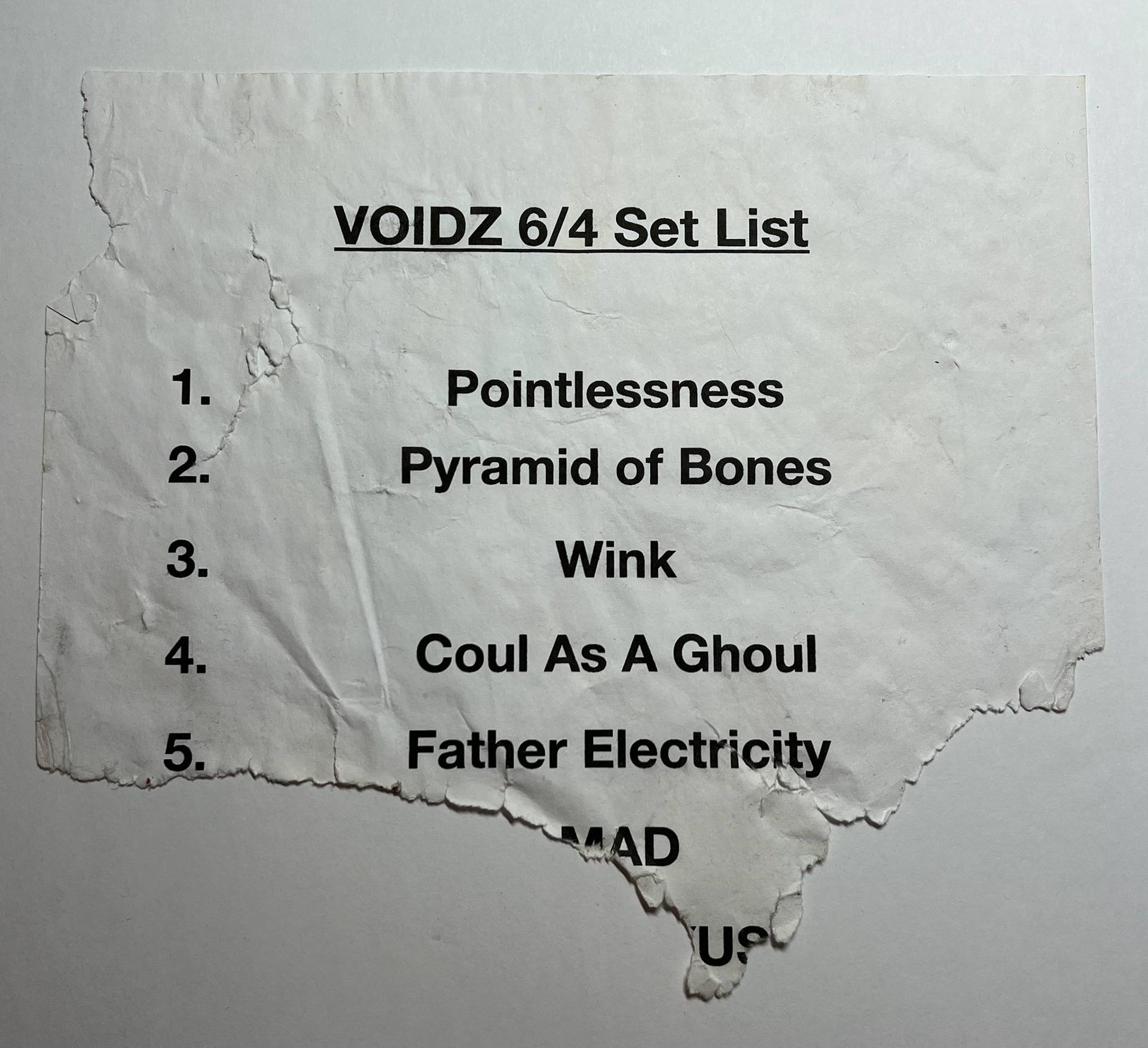 The Voidz @ Solar Myth 6/4/18