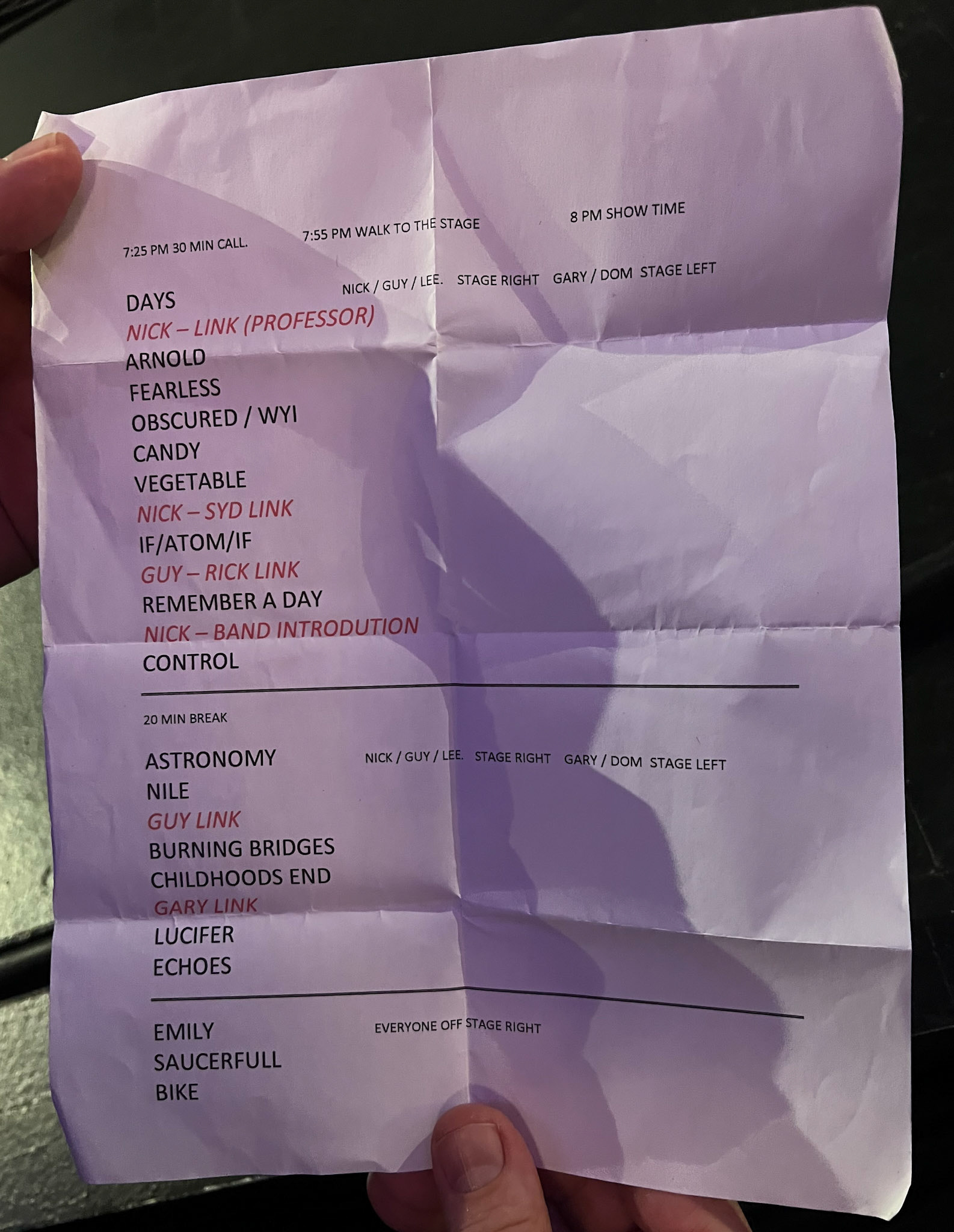 Nick Mason's Saucerful of Secrets @ the Miller Theater 9/23/22