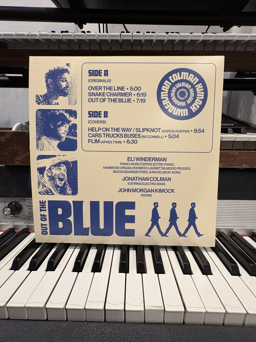 back cover (photo of Jonathan Colman by me)