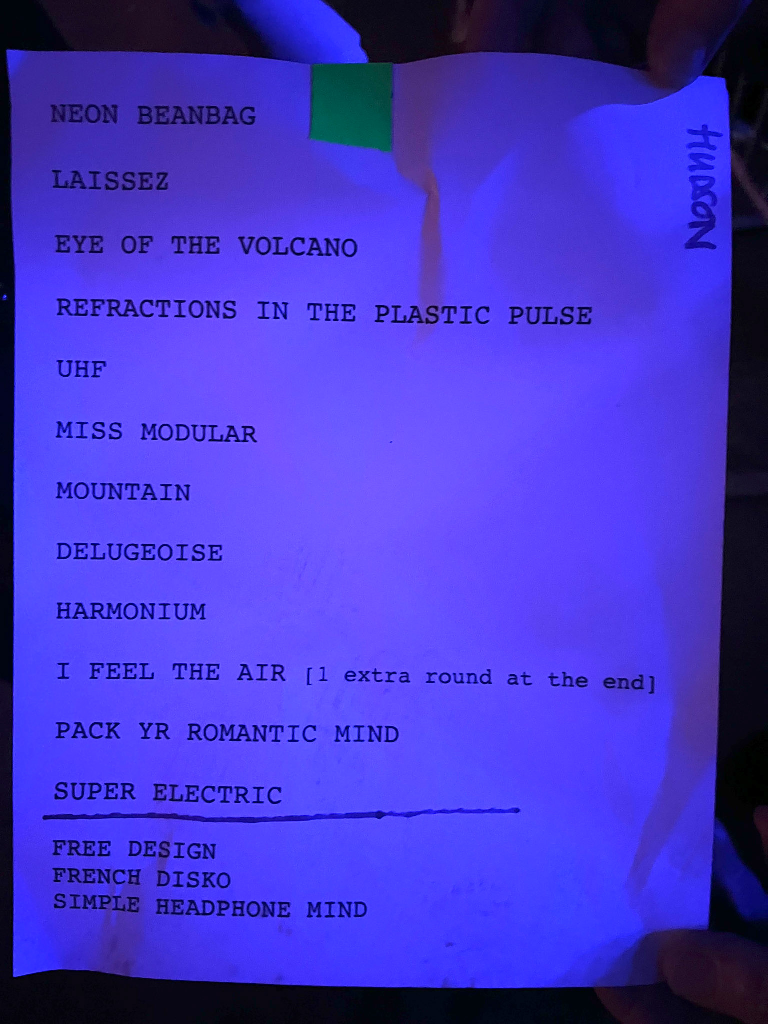 Stereolab @ Basilica Hudson NY 10/5/22