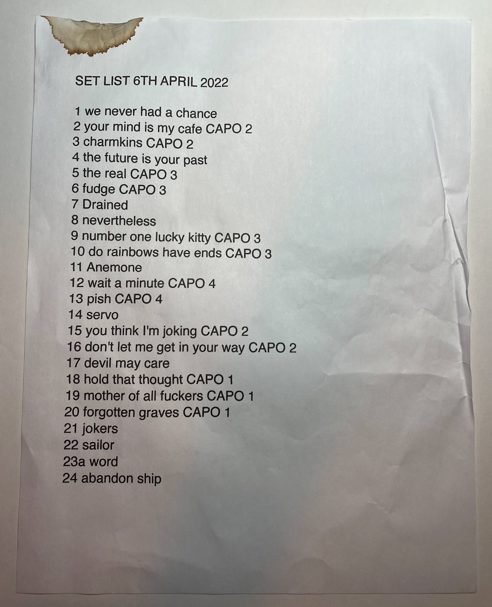 the Brian Jonestown Massacre @ Black Cat DC 5/11/22